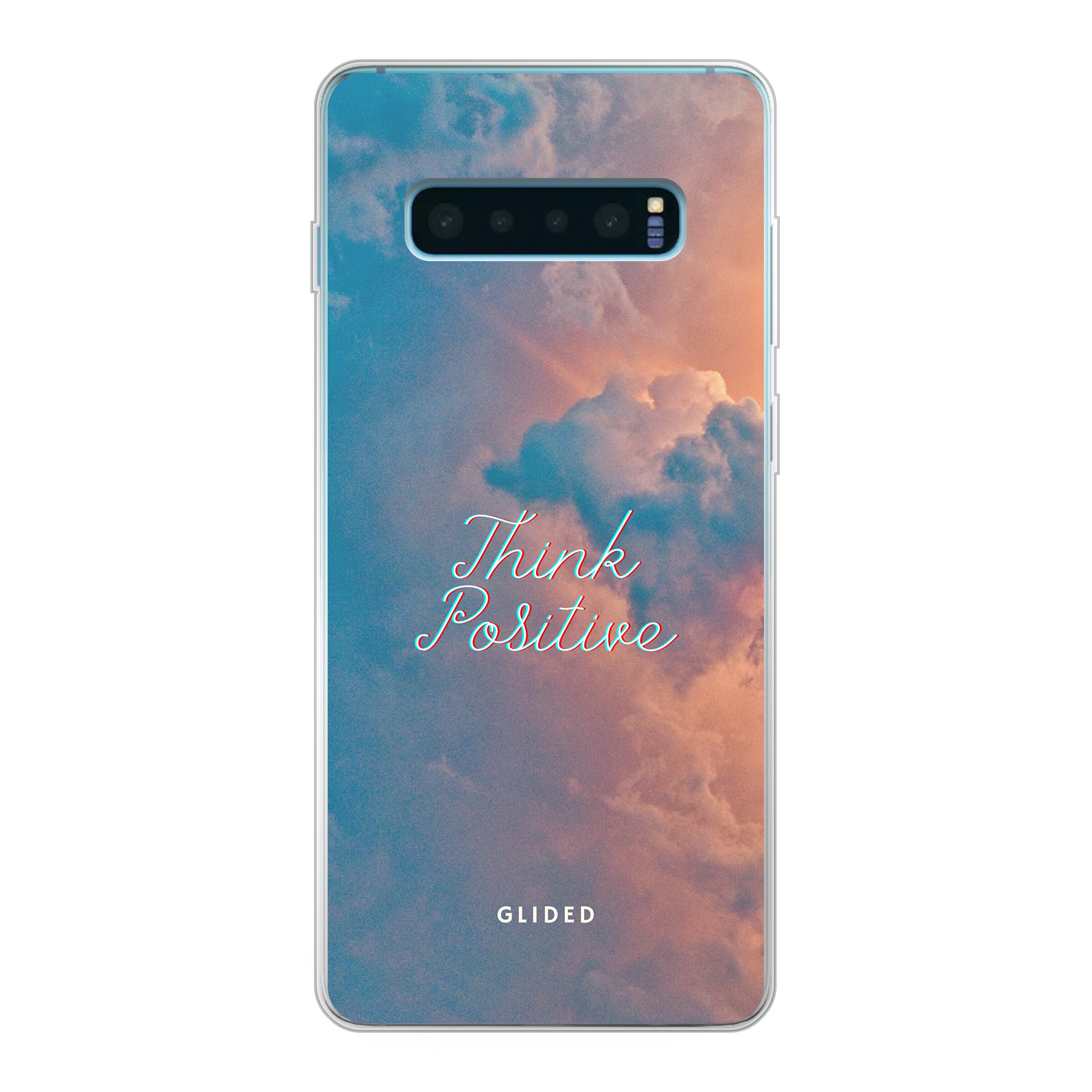 Produktbild Think positive - Samsung Galaxy S10 Plus Handyhülle