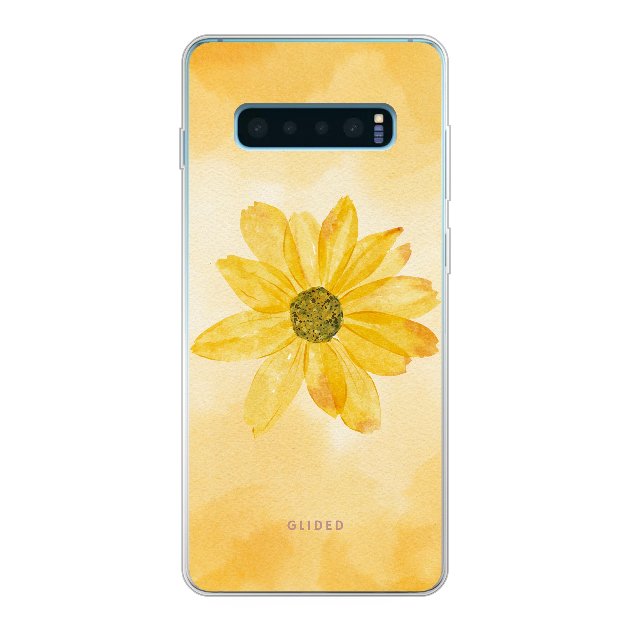 Produktbild Yellow Flower - Samsung Galaxy S10 Plus Handyhülle