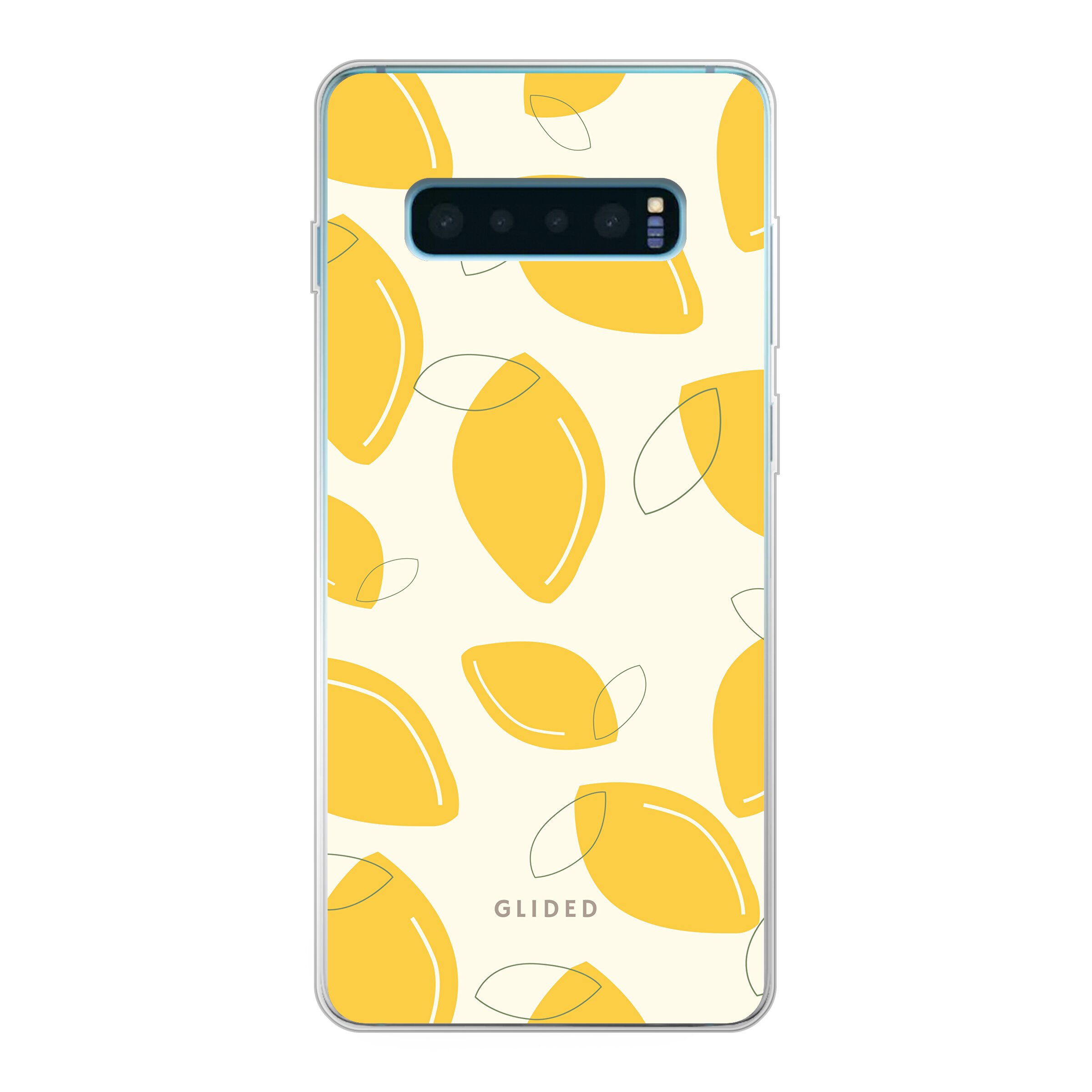 Produktbild Abstract Lemon - Samsung Galaxy S10 Plus Handyhülle