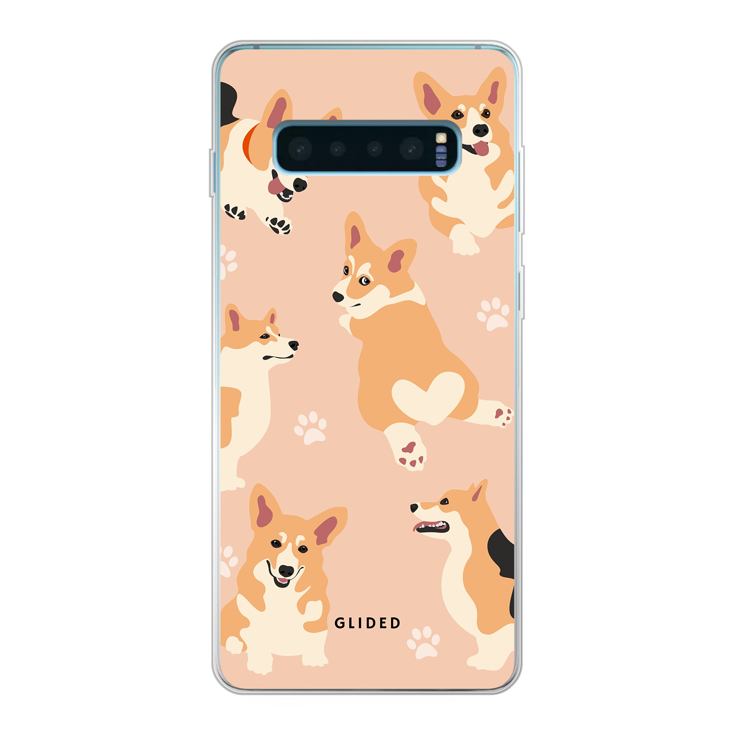 Produktbild Corgi Love - Samsung Galaxy S10 Plus Handyhülle