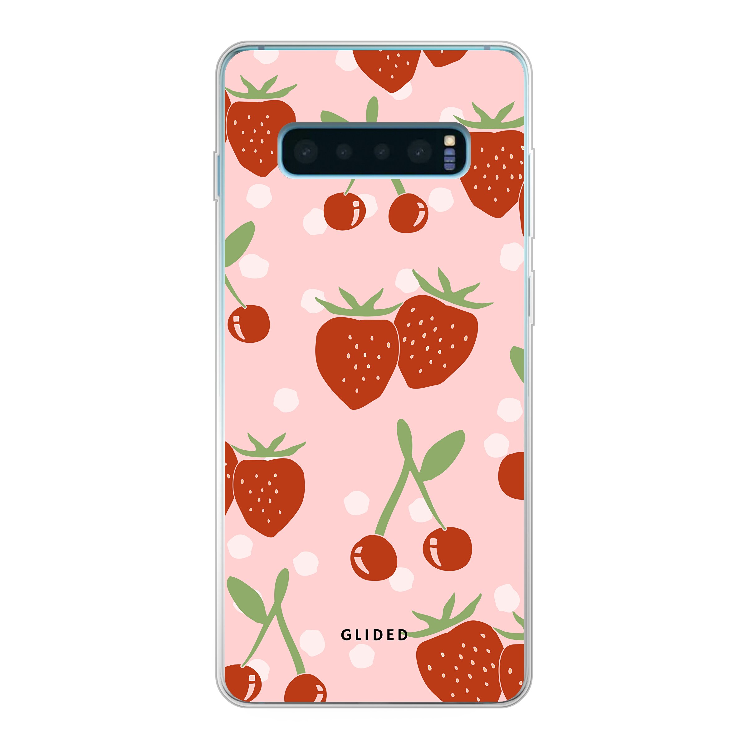 Produktbild Cherry meets Strawberry - Samsung Galaxy S10 Plus Handyhülle