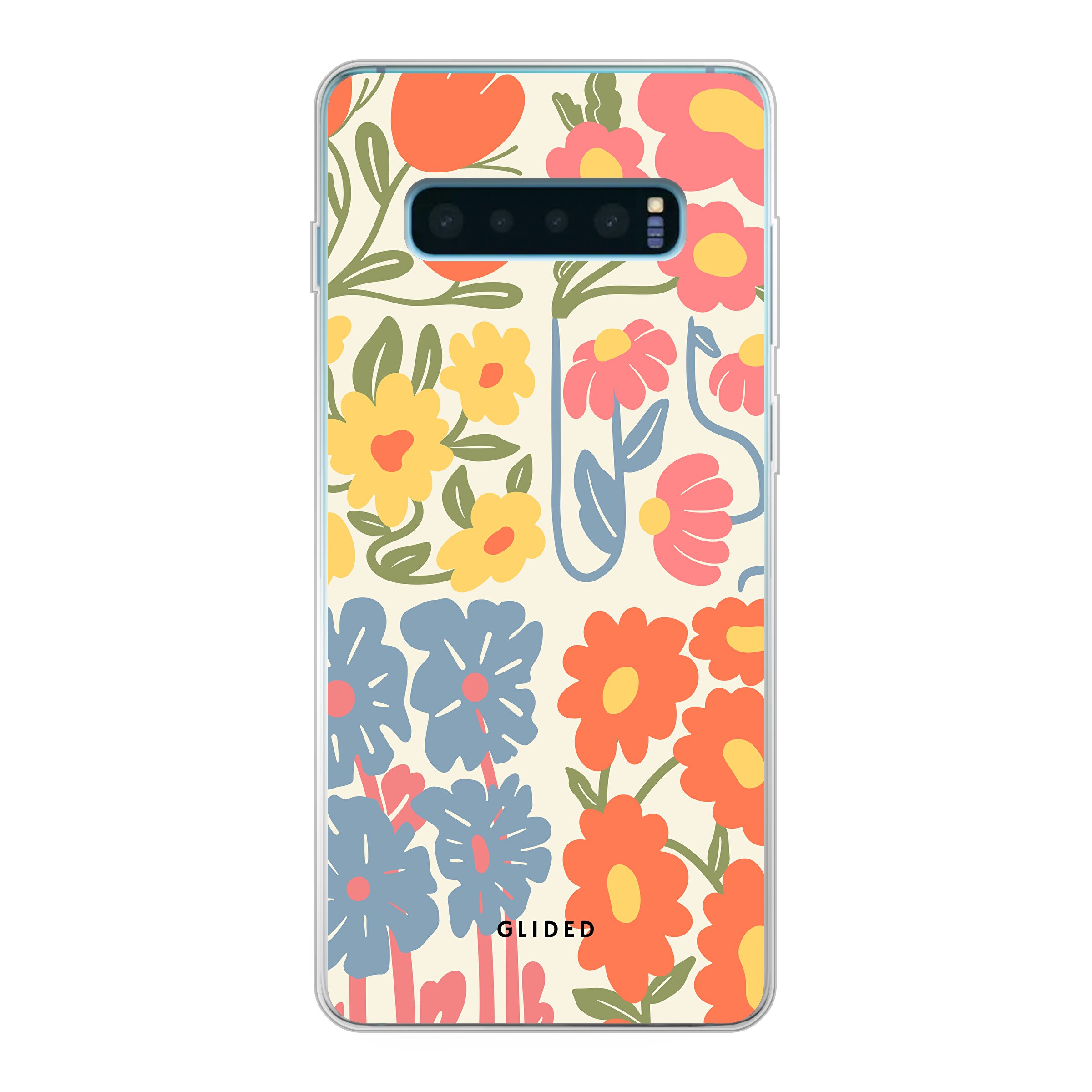 Produktbild Colorful Flowy - Samsung Galaxy S10 Plus Handyhülle