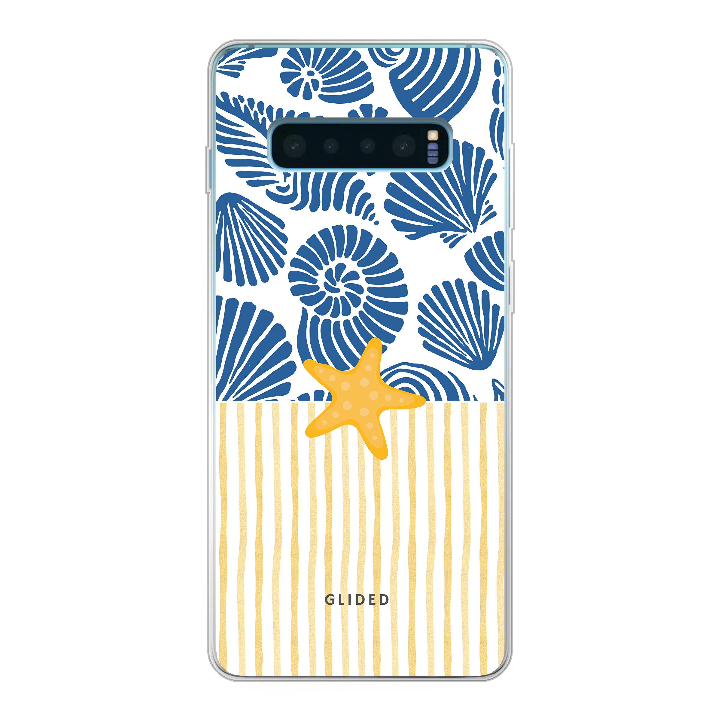 Produktbild Maritime Beachy - Samsung Galaxy S10 Plus Handyhülle