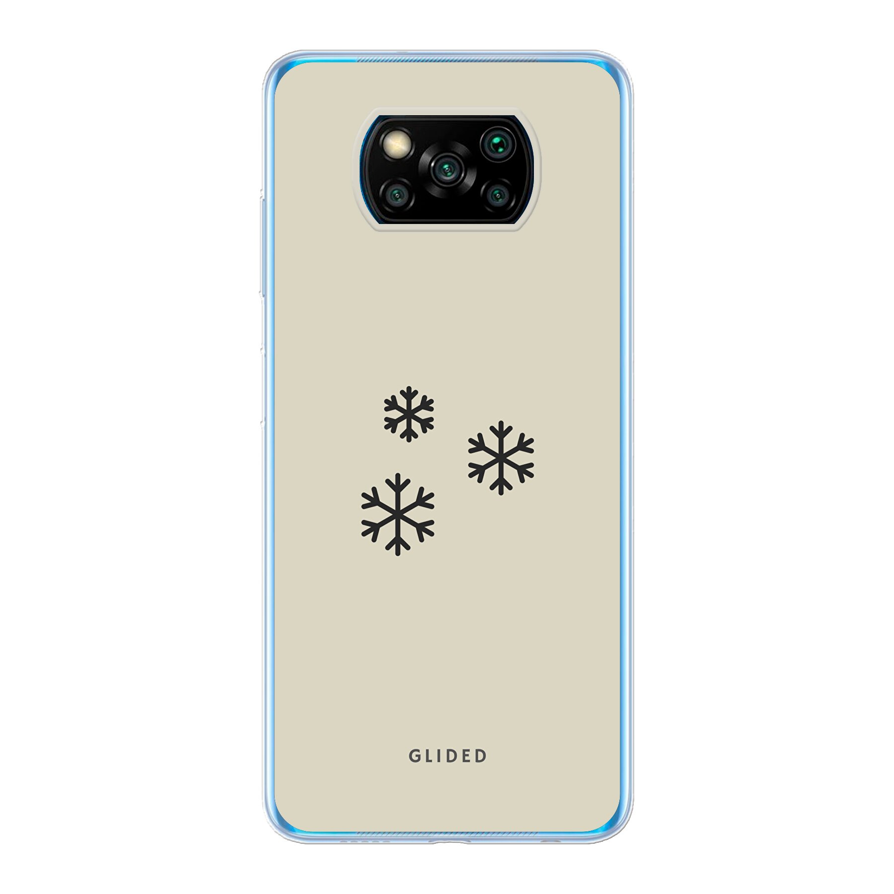 Produktbild Snowflakes - Xiaomi Poco X3 Pro Handyhülle