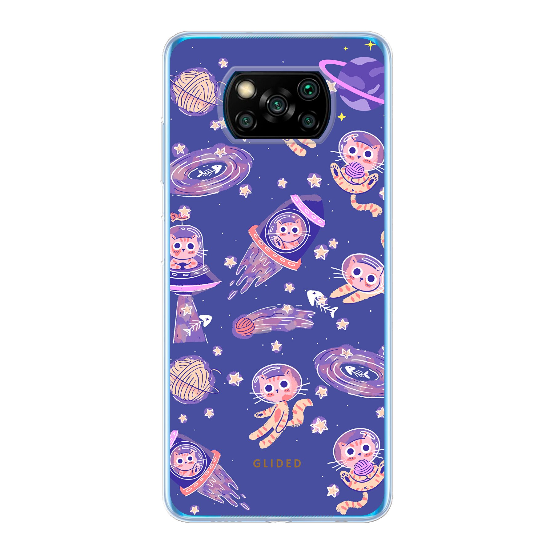 Produktbild Space Cat - Xiaomi Poco X3 Pro Handyhülle