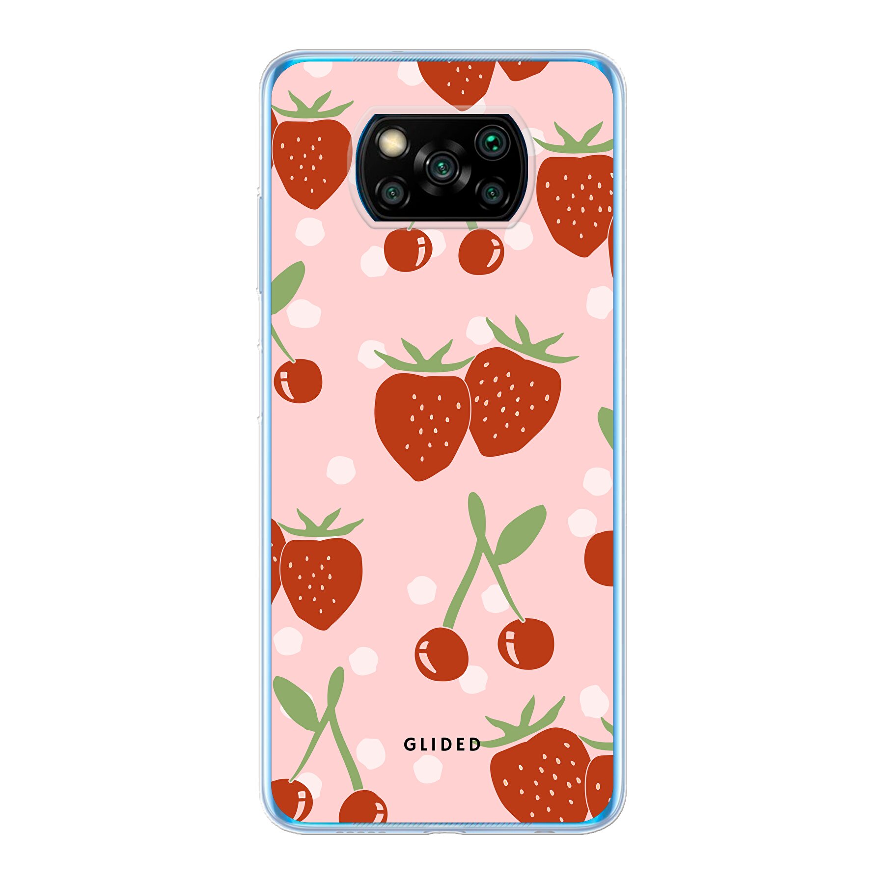 Produktbild Cherry meets Strawberry - Xiaomi Poco X3 Pro Handyhülle