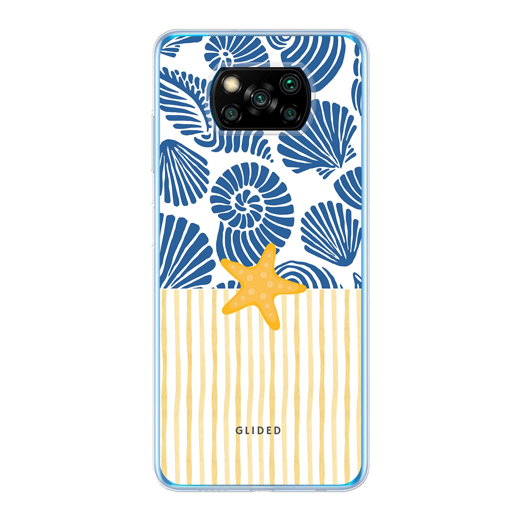 Produktbild Maritime Beachy - Xiaomi Poco X3 Pro Handyhülle