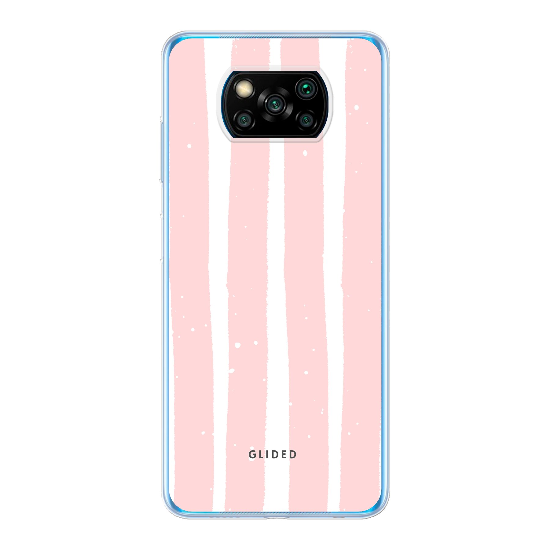 Produktbild Pink Stripes - Xiaomi Poco X3 Pro Handyhülle