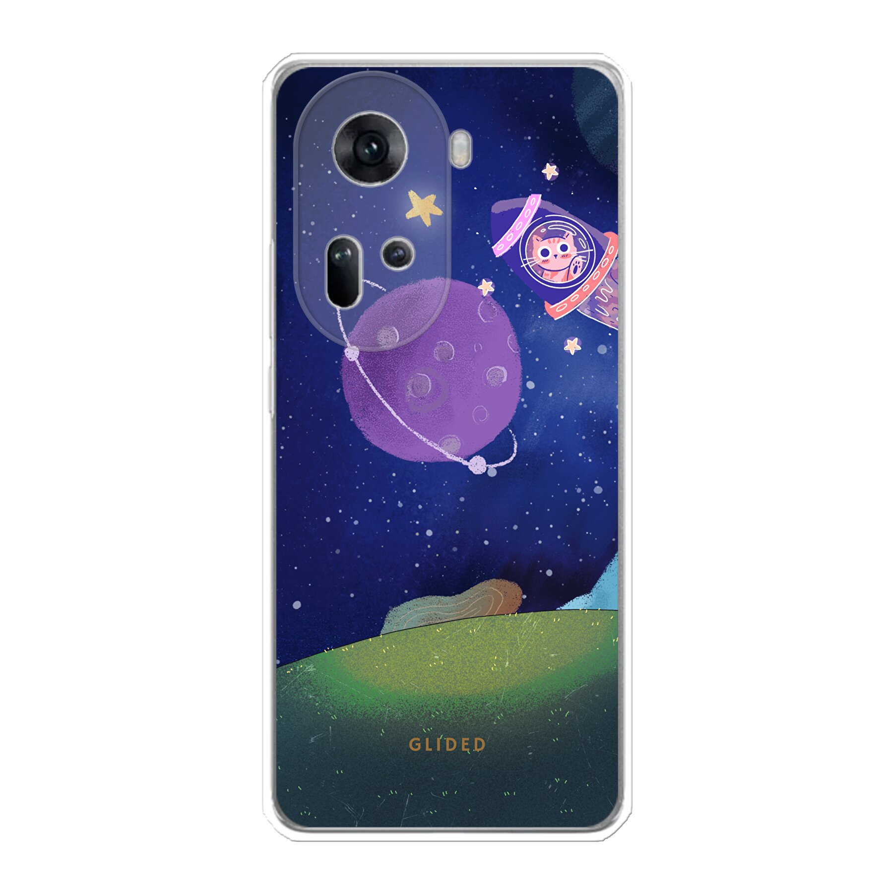 Galaxy Cat - Oppo Reno11 Handyhülle
