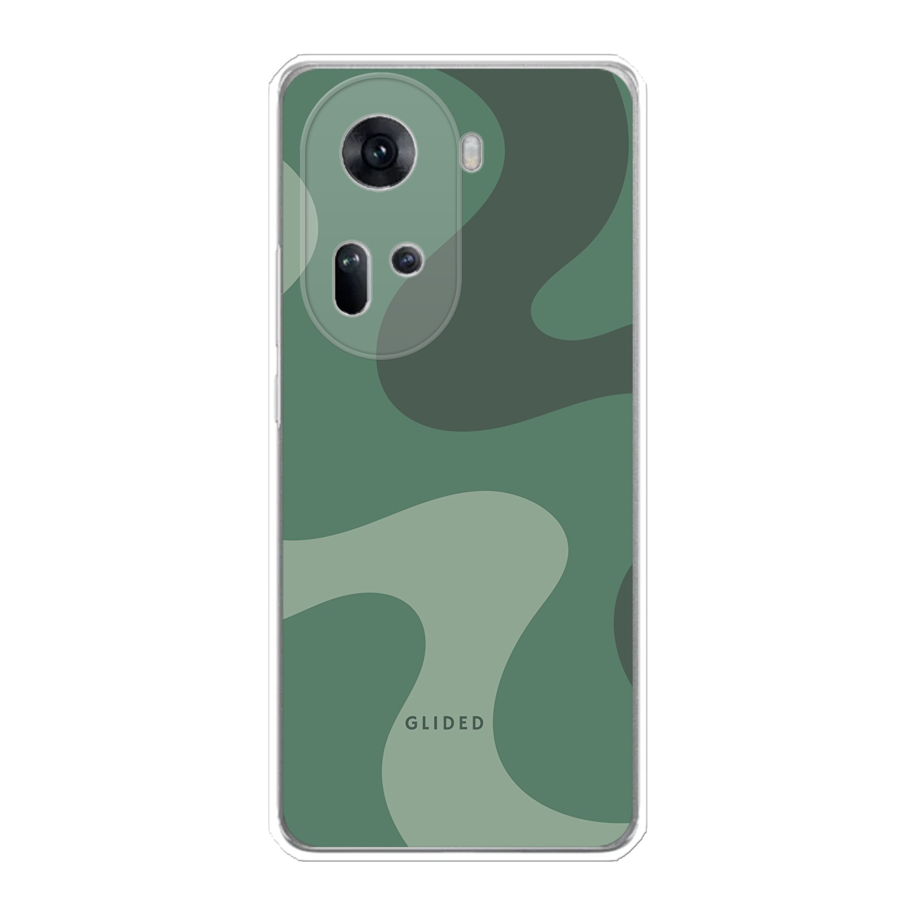 Green Wave - Oppo Reno11 Handyhülle