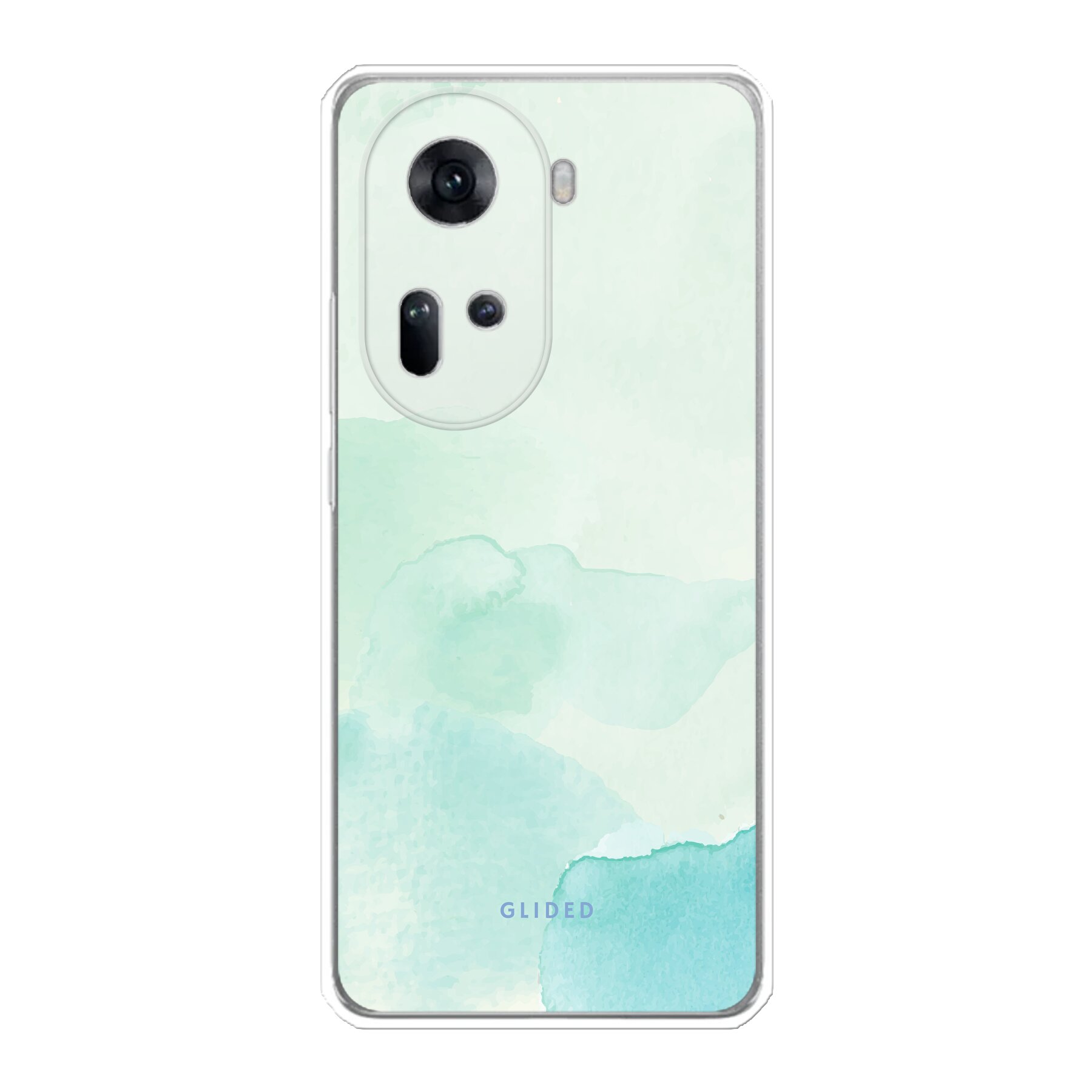 Turquoise Art - Oppo Reno11 Handyhülle
