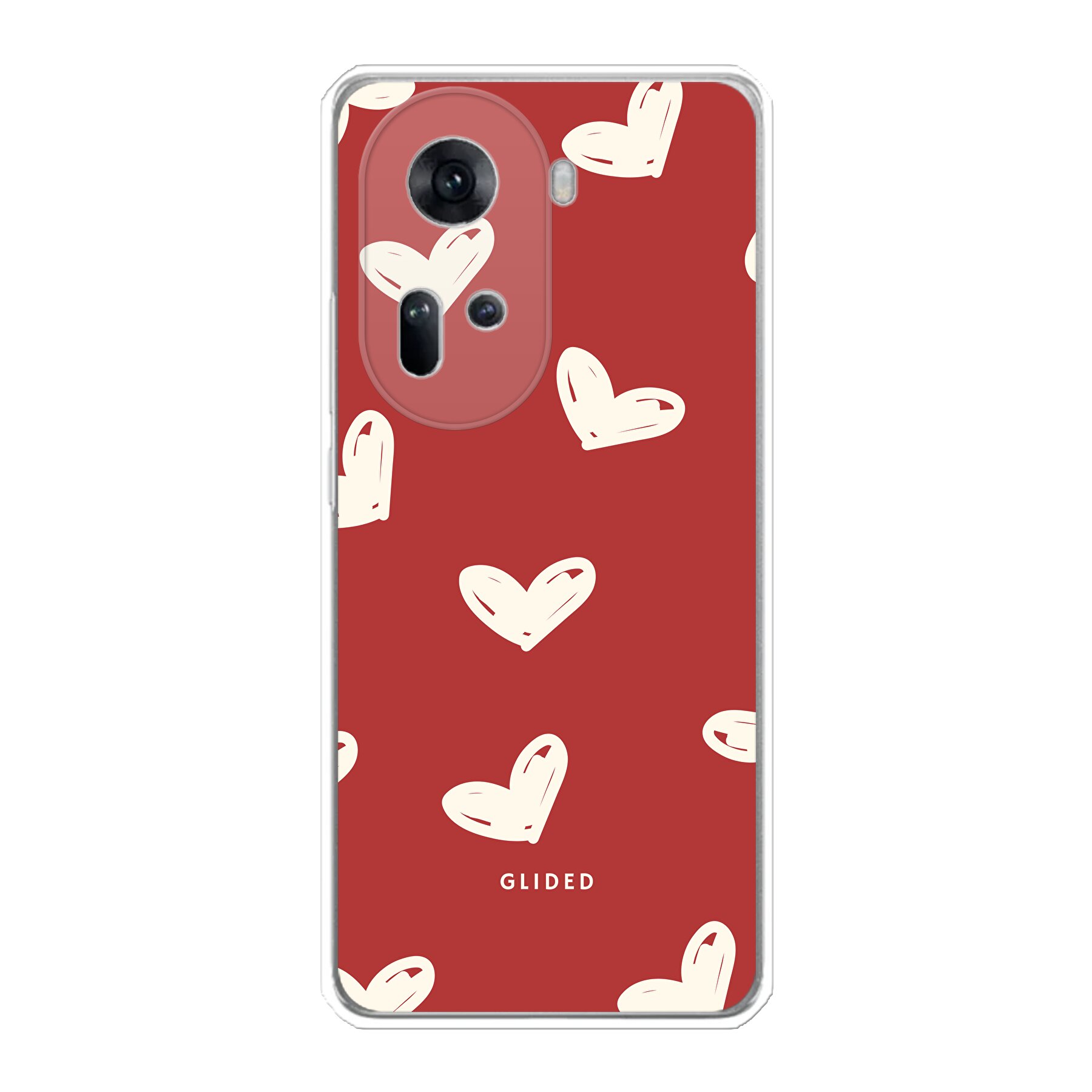 Red Love - Oppo Reno11 Handyhülle