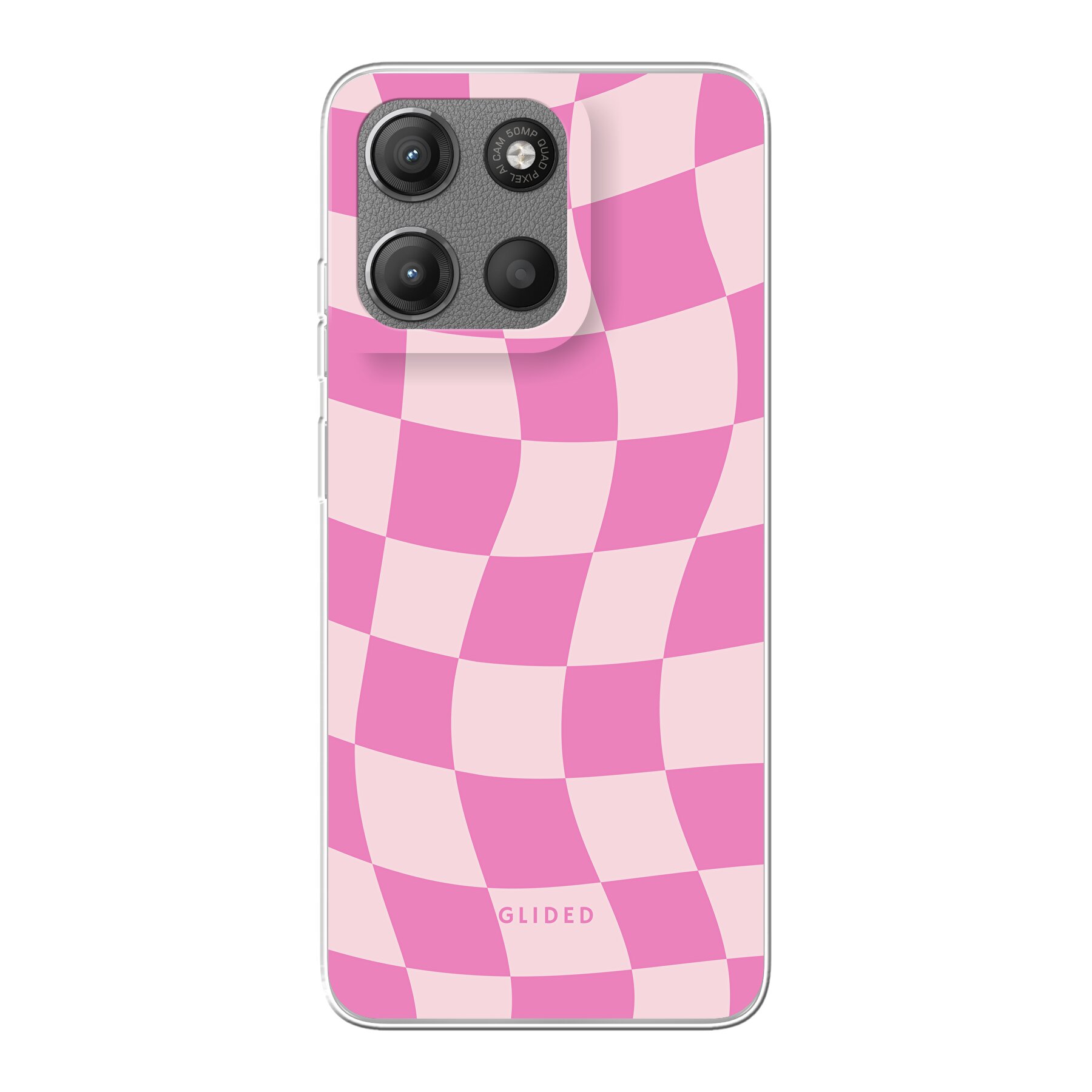 Produktbild Pink Chess - Motorola Moto G15 Handyhülle