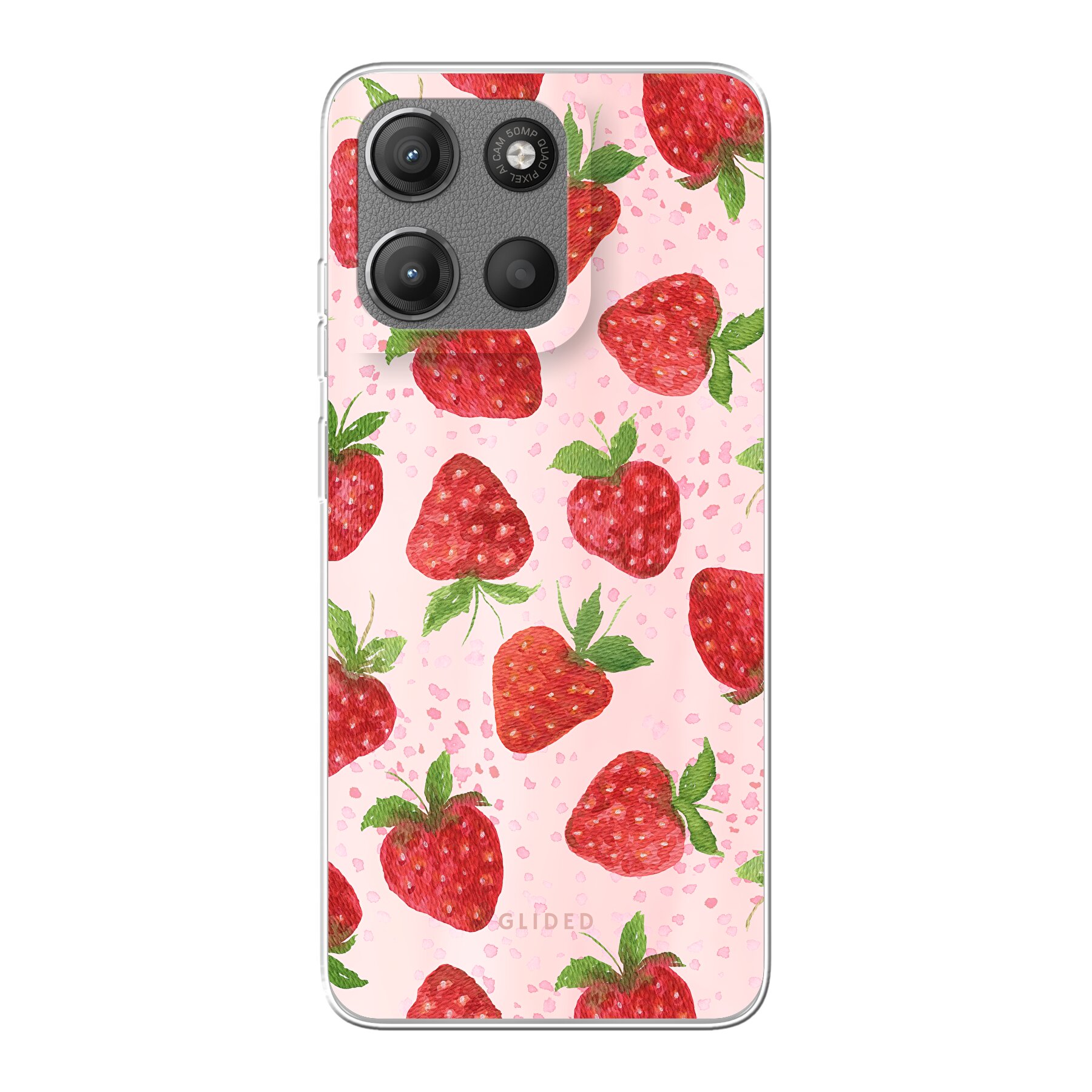 Produktbild Strawberry Dream - Motorola Moto G15 Handyhülle