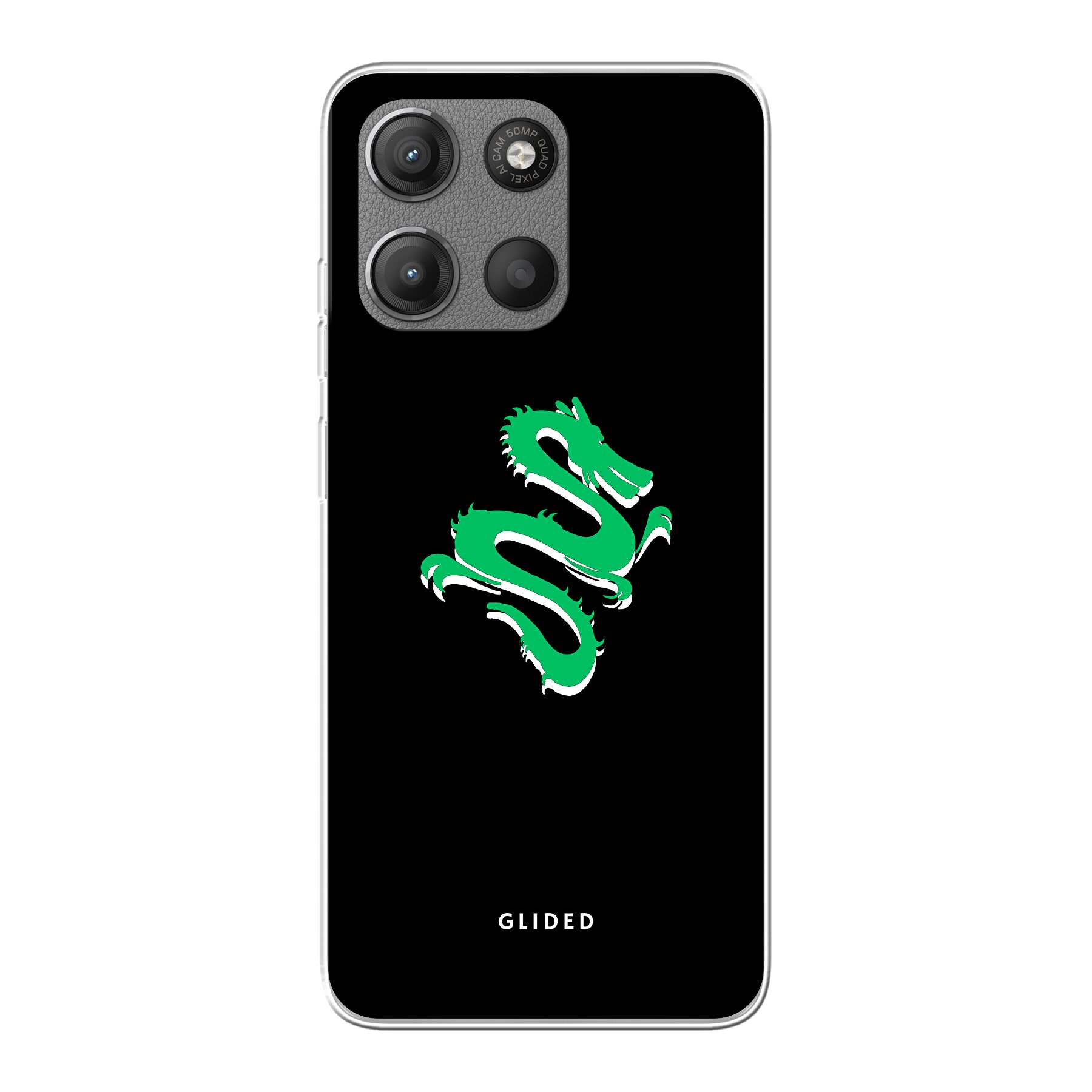 Produktbild Emerald Dragon - Motorola Moto G15 Handyhülle