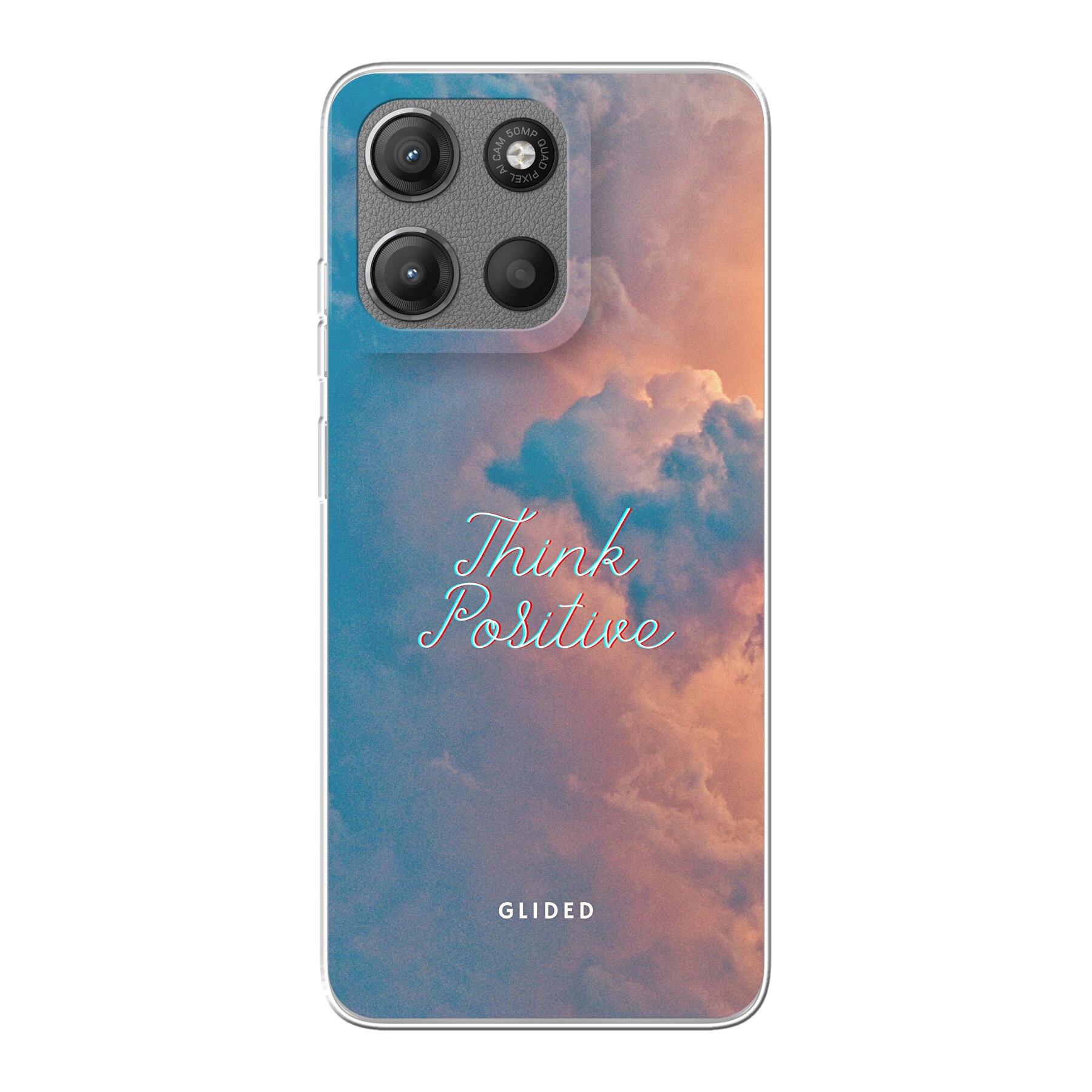 Productafbeelding Think positive - Motorola Moto G15 Handyhülle