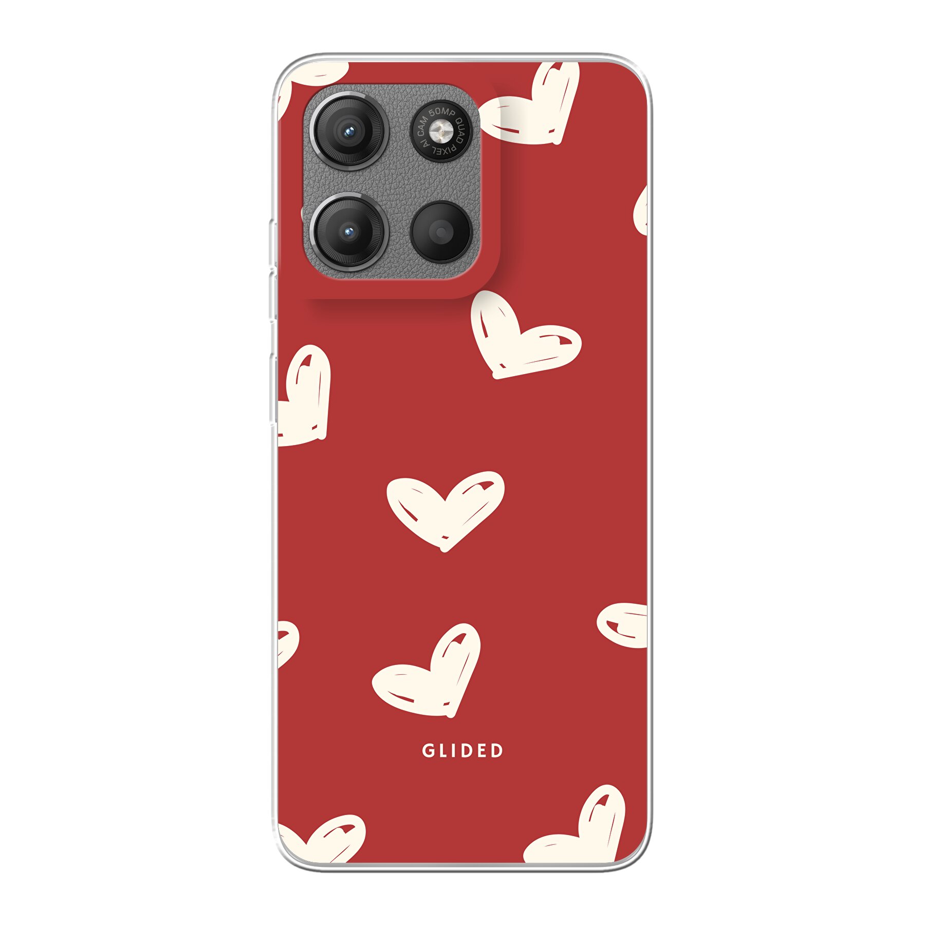 Produktbild Red Love - Motorola Moto G15 Handyhülle