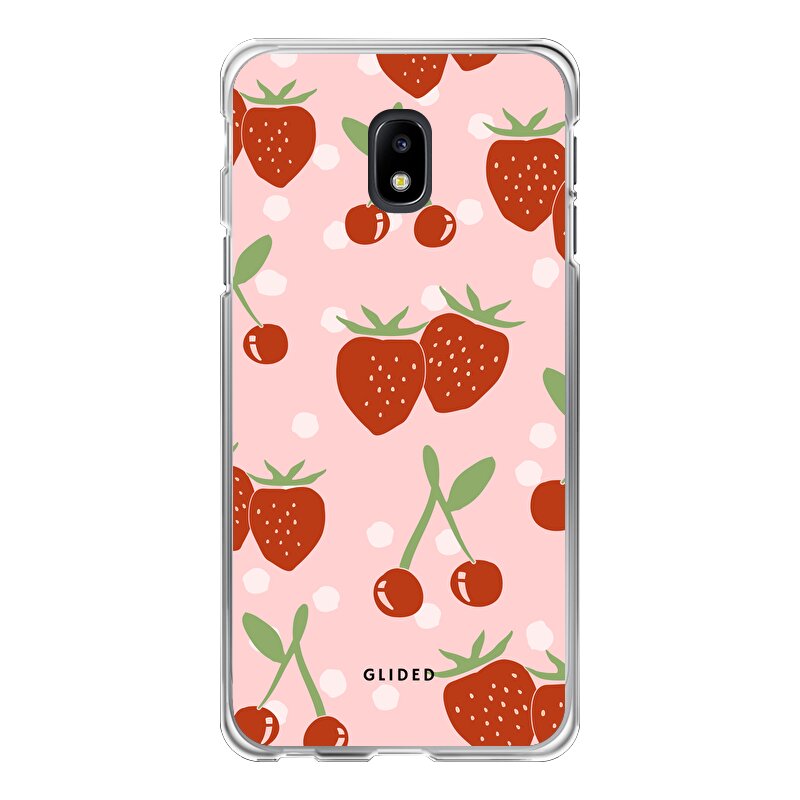 Cherry meets Strawberry - Samsung Galaxy J3 2017 Handyhülle