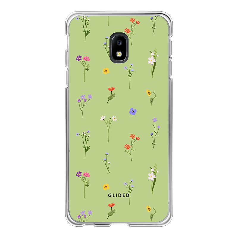 Green Floral - Samsung Galaxy J3 2017 Handyhülle