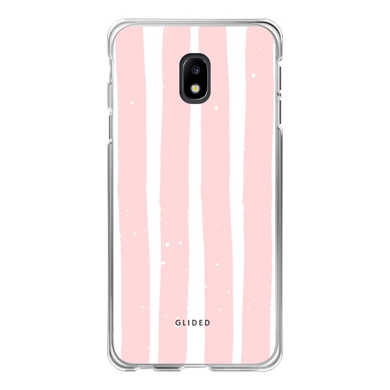 Pink Stripes - Samsung Galaxy J3 2017 Handyhülle