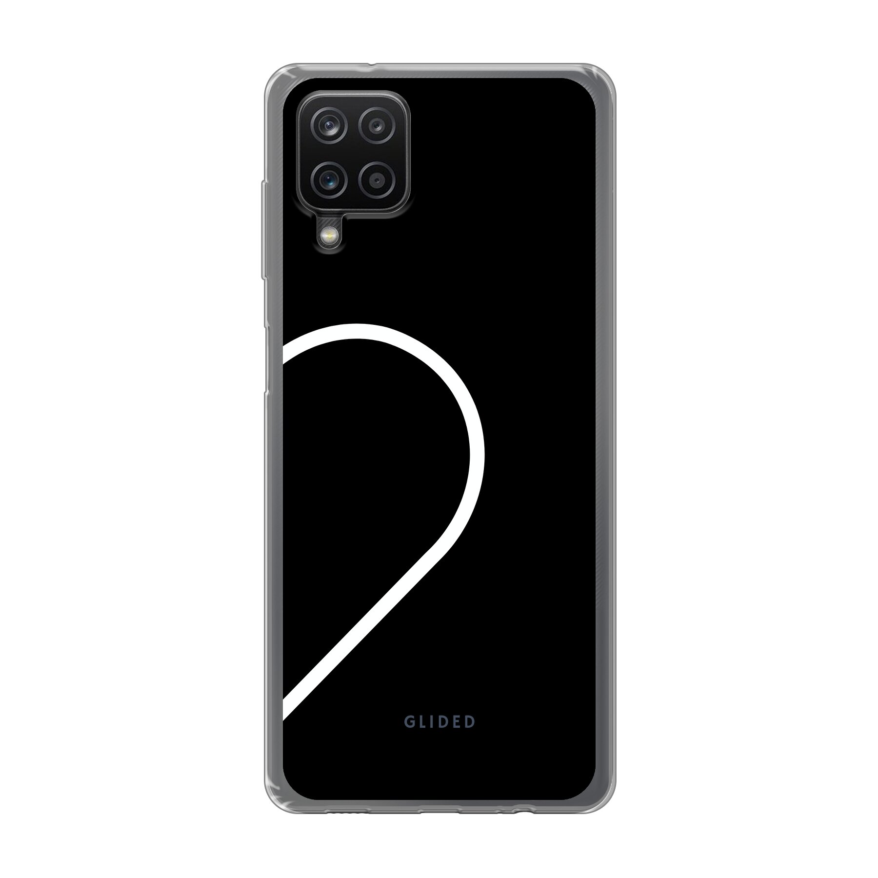 Harmony Black - Samsung Galaxy A12 Handyhülle