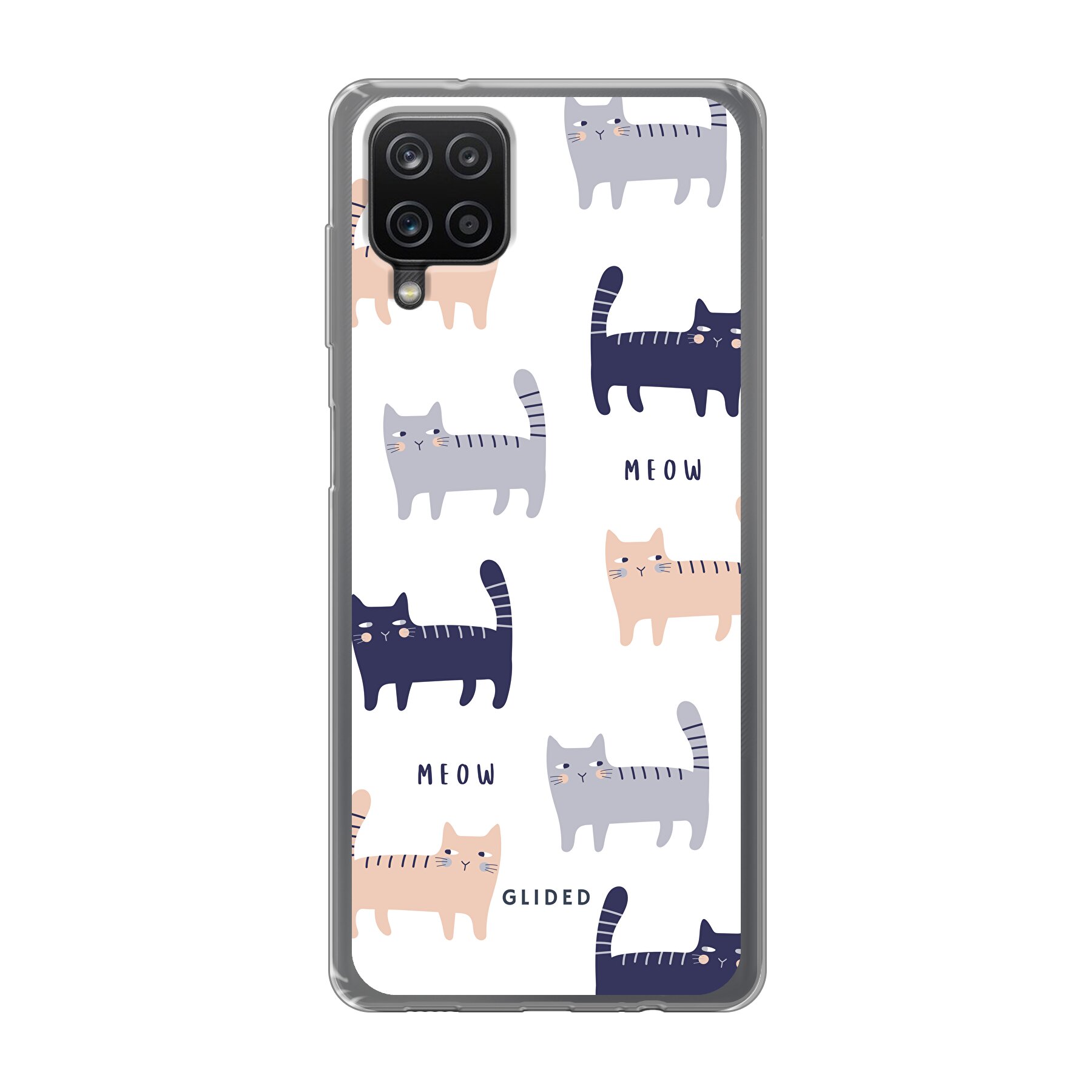 Purrfection - Samsung Galaxy A12 Handyhülle