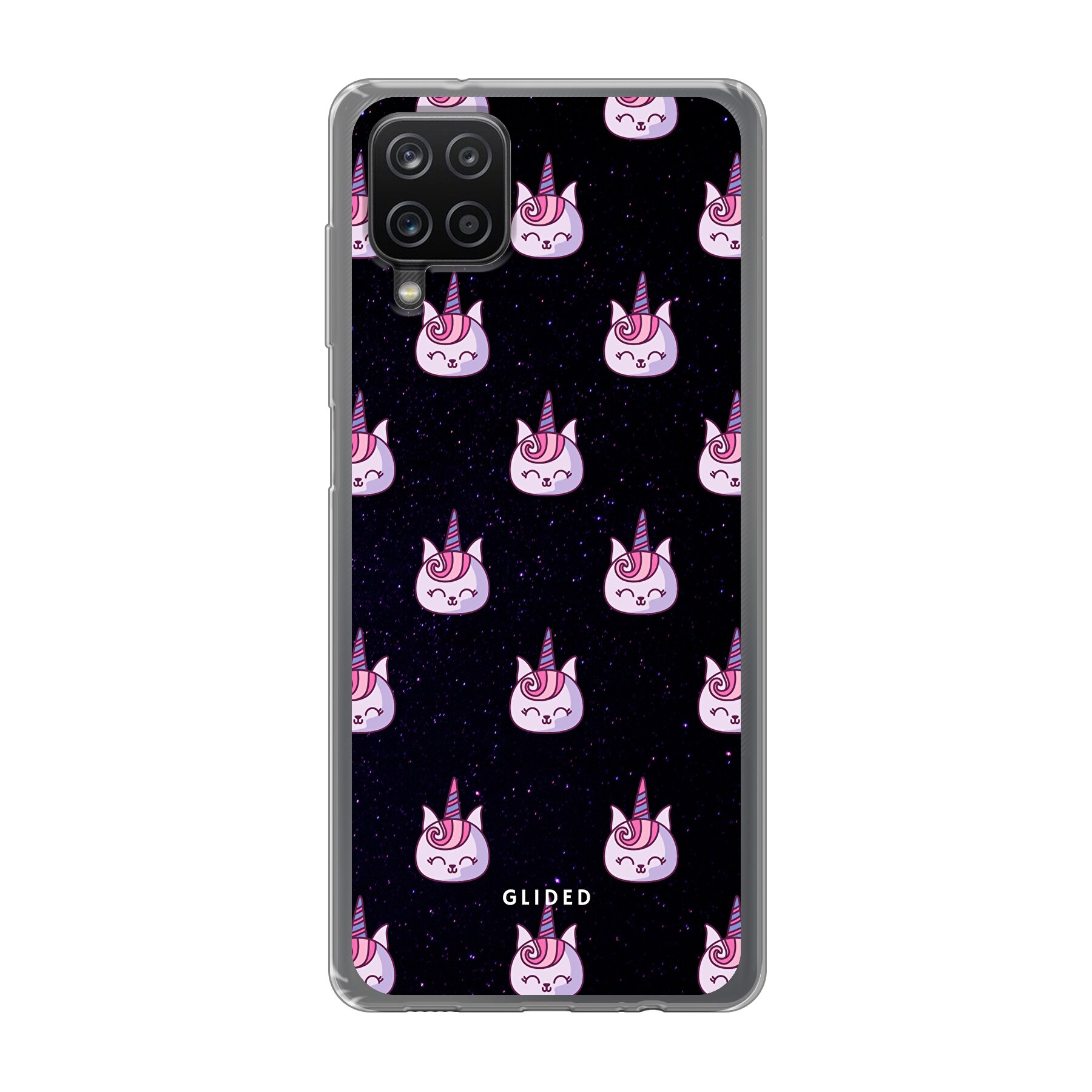 Unicorn Meow - Samsung Galaxy A12 Handyhülle