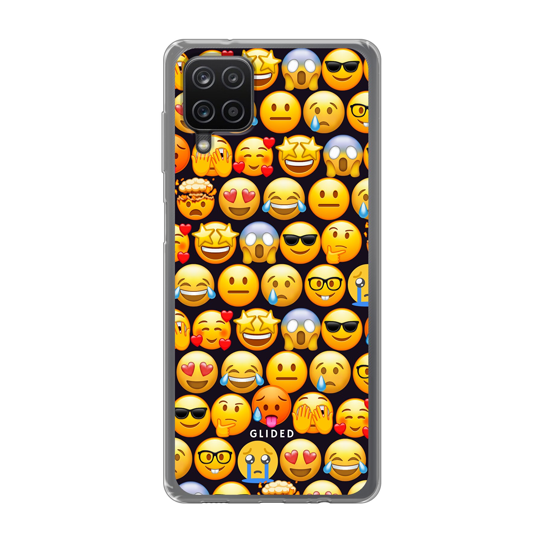 Emoji Town - Samsung Galaxy A12 Handyhülle