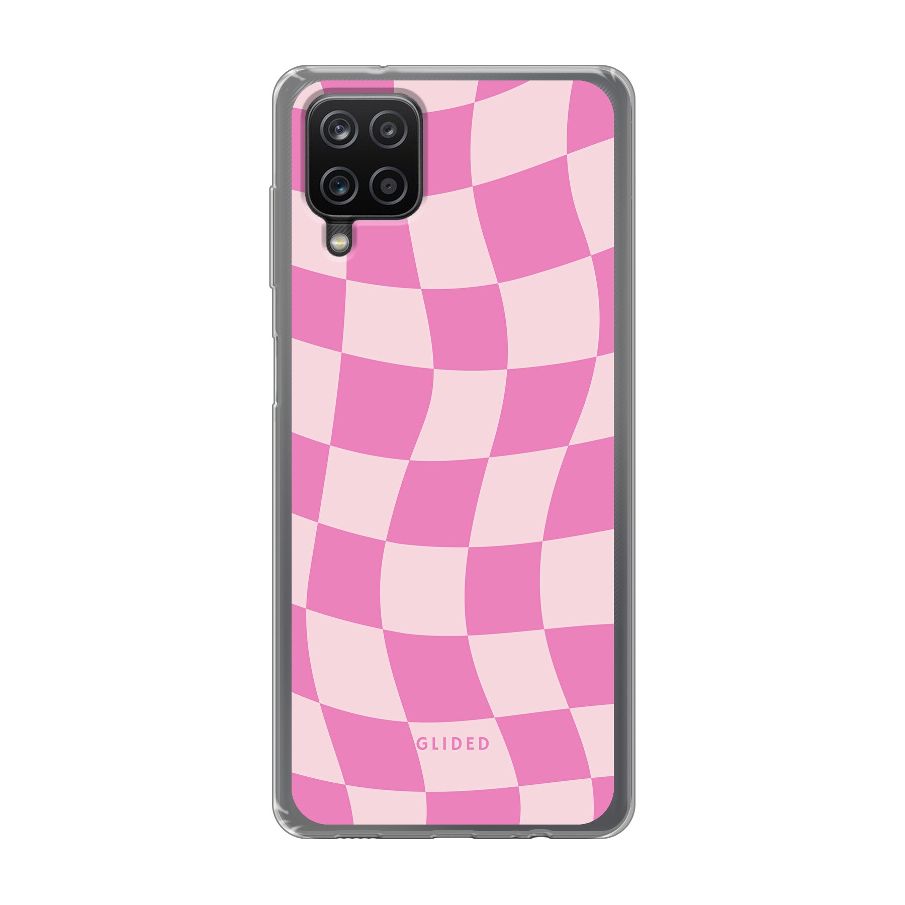 Pink Chess - Samsung Galaxy A12 Handyhülle