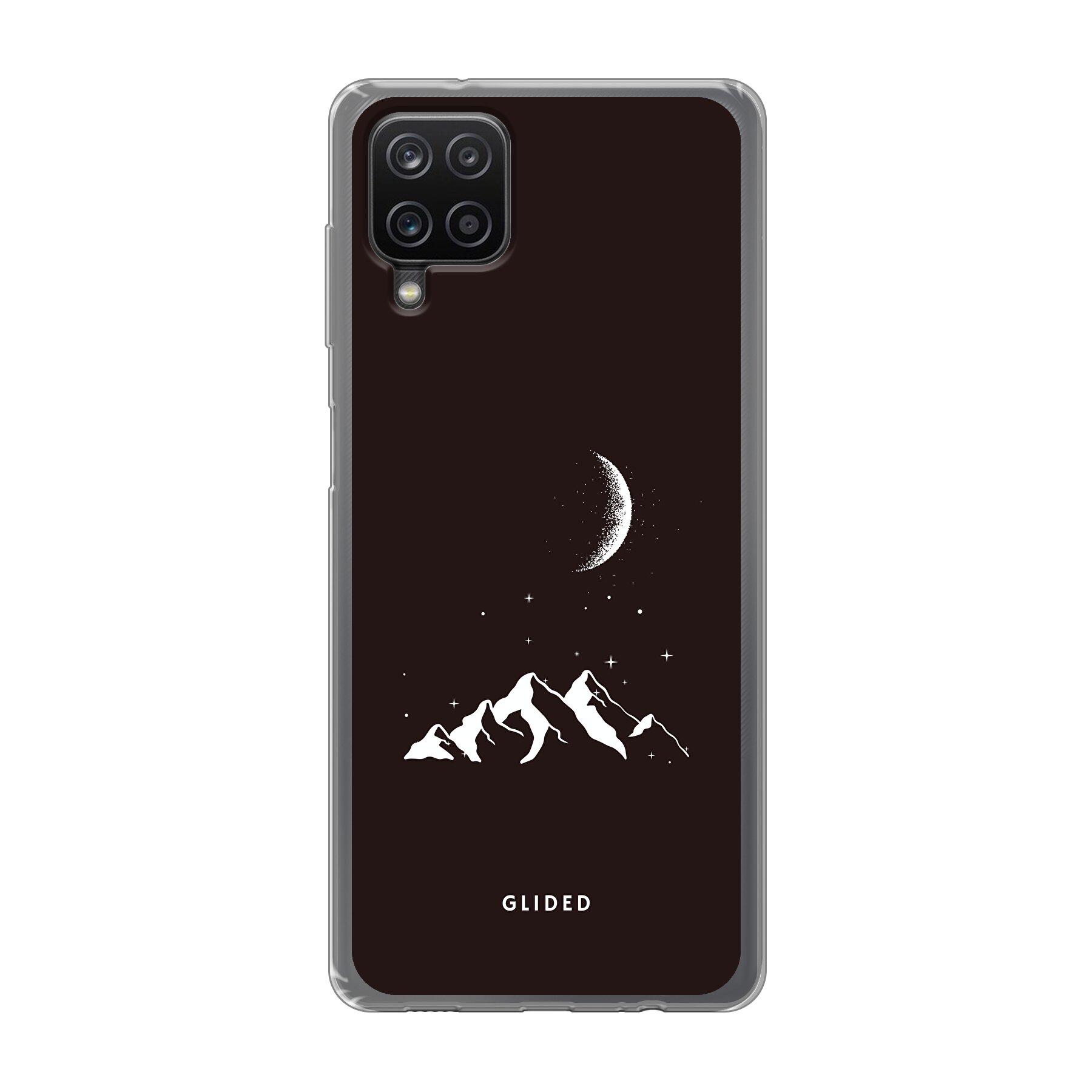 Midnight Peaks - Samsung Galaxy A12 Handyhülle