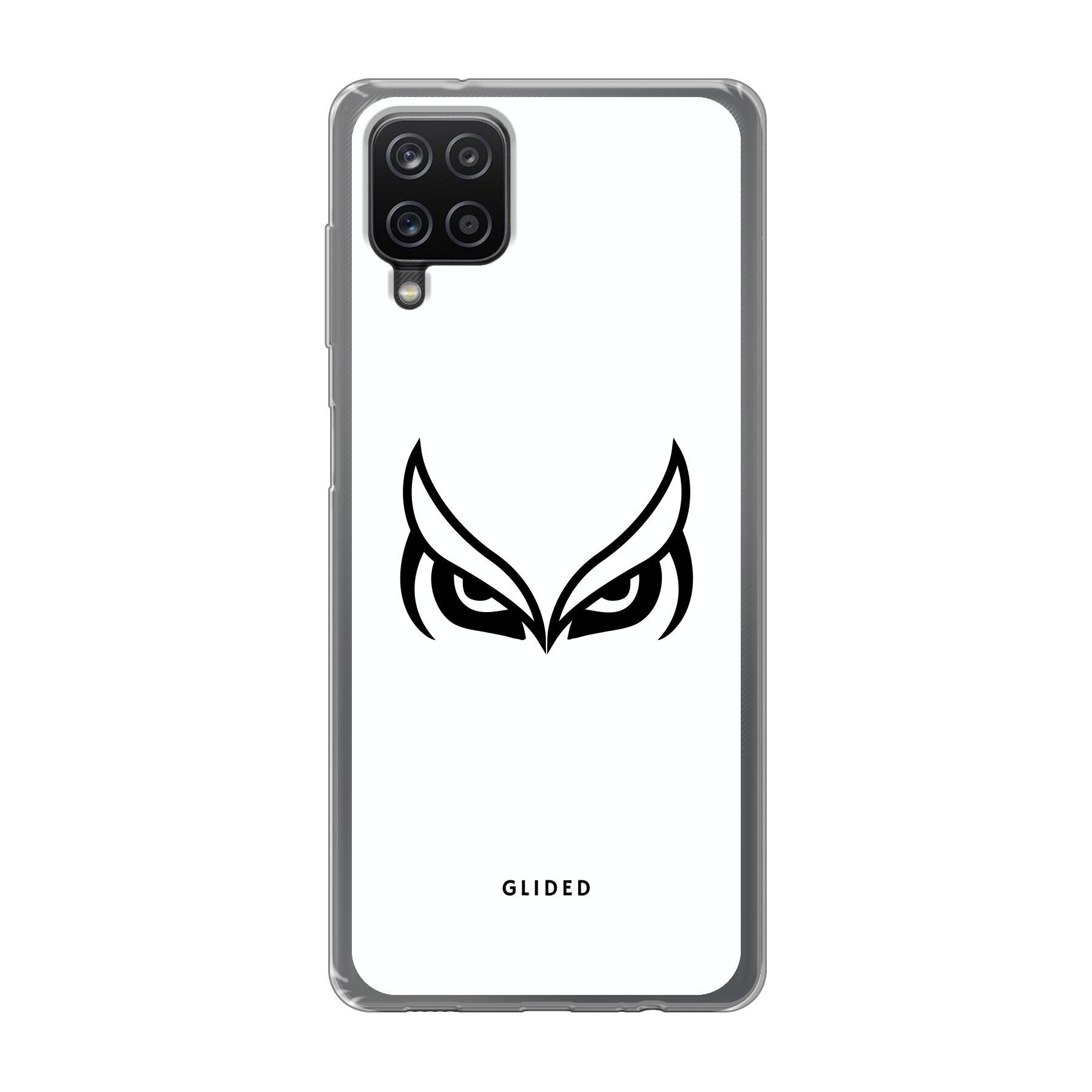 White Owl - Samsung Galaxy A12 Handyhülle