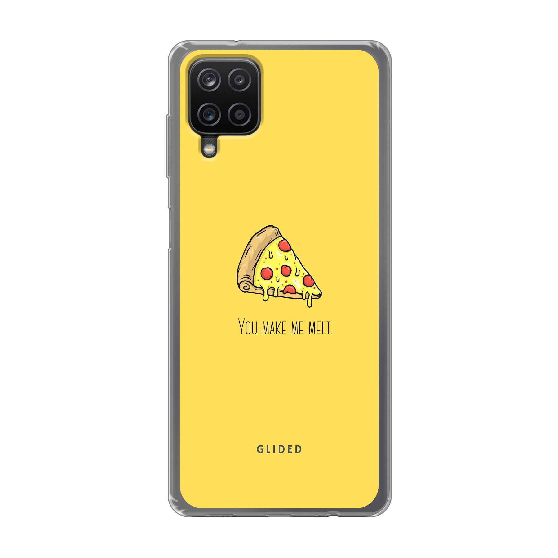 Flirty Pizza - Samsung Galaxy A12 Handyhülle