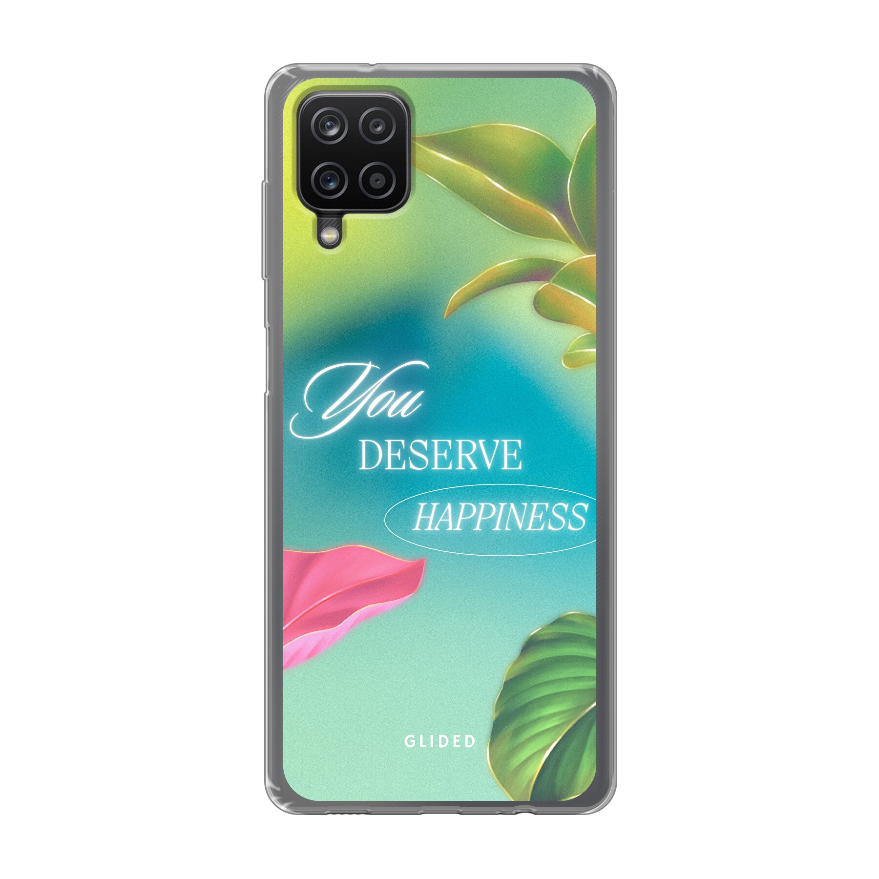 Happiness - Samsung Galaxy A12 Handyhülle
