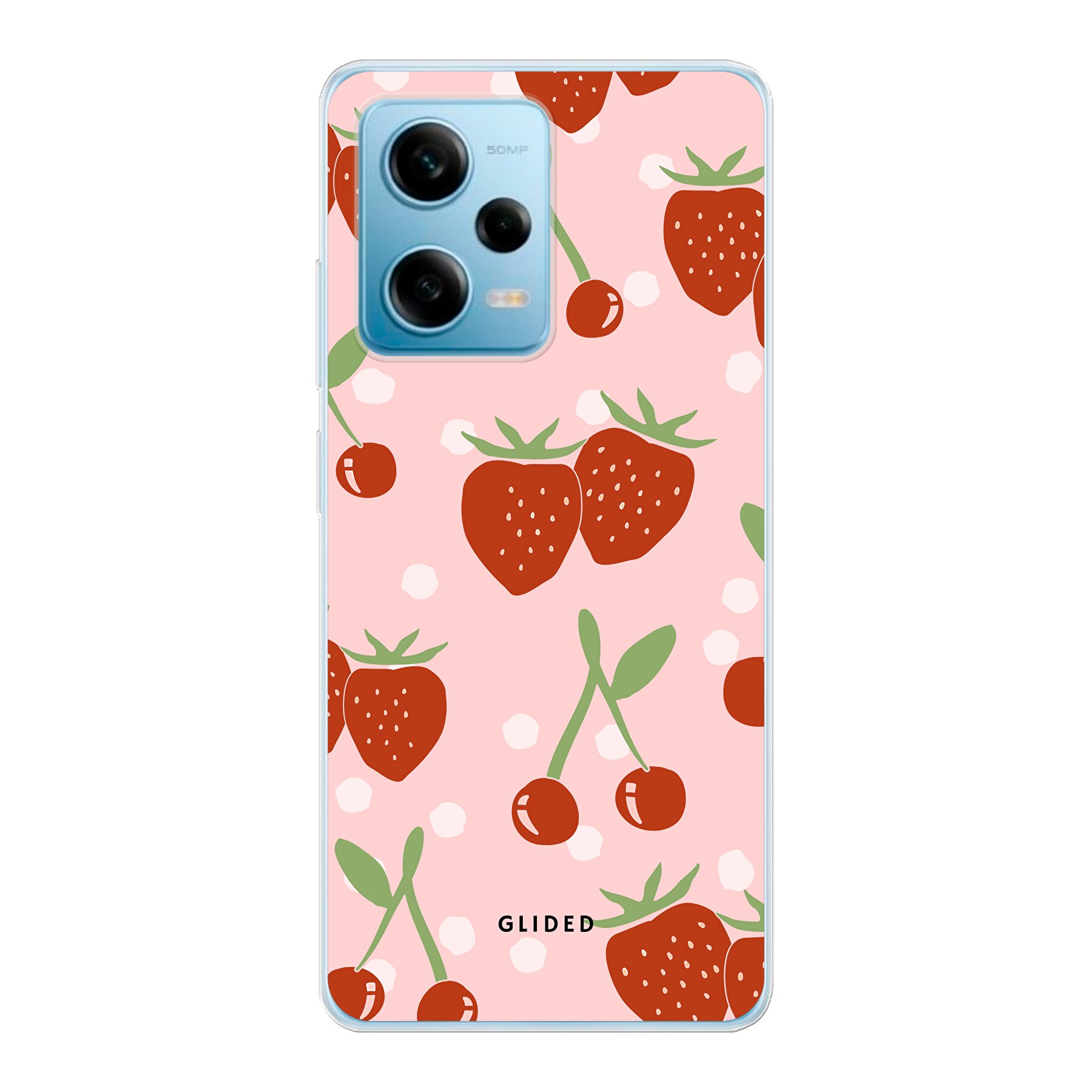 Produktbild Cherry meets Strawberry - Xiaomi Redmi Note 12 Pro 5G Handyhülle