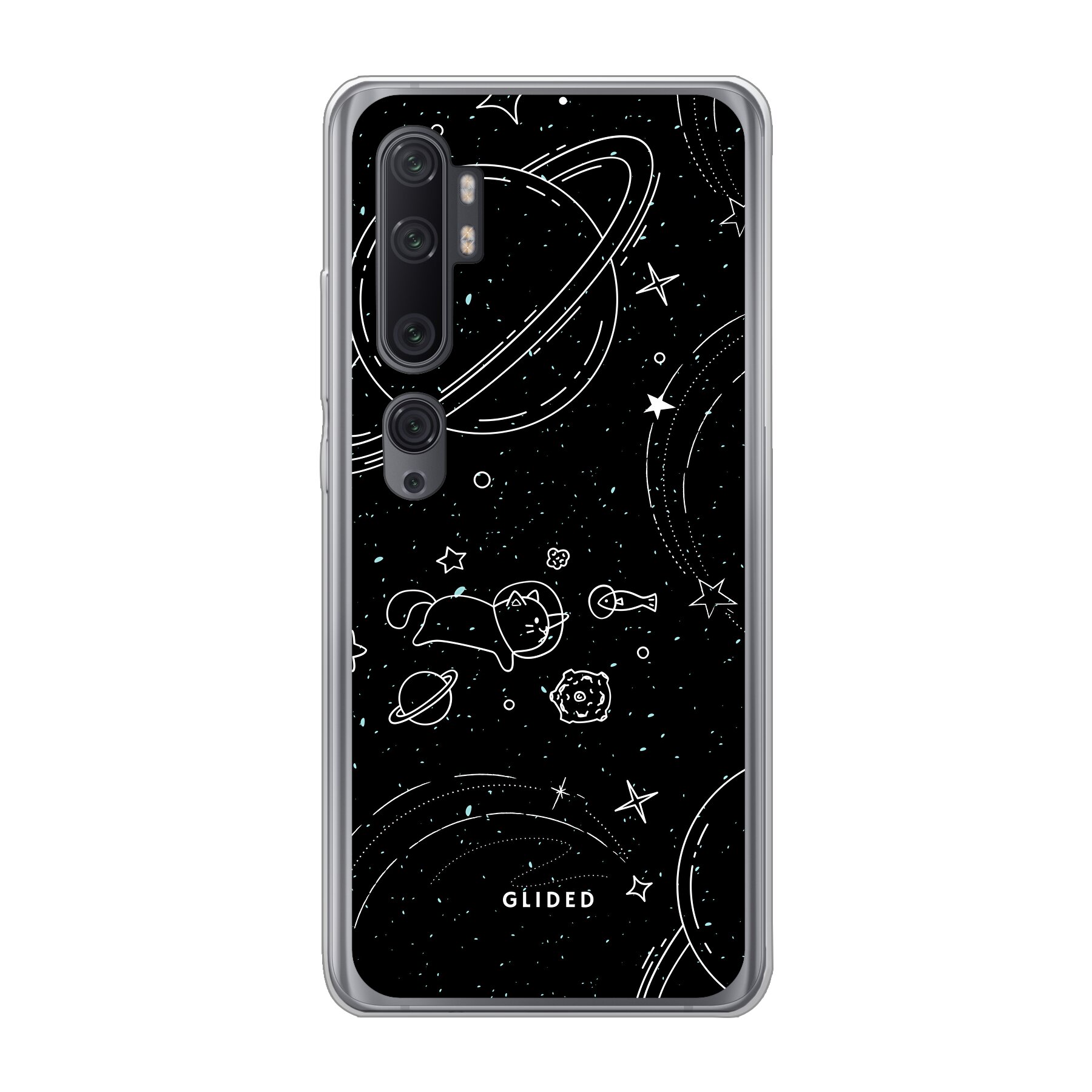 Produktbild Cosmic Cat - Xiaomi Mi Note 10 Handyhülle