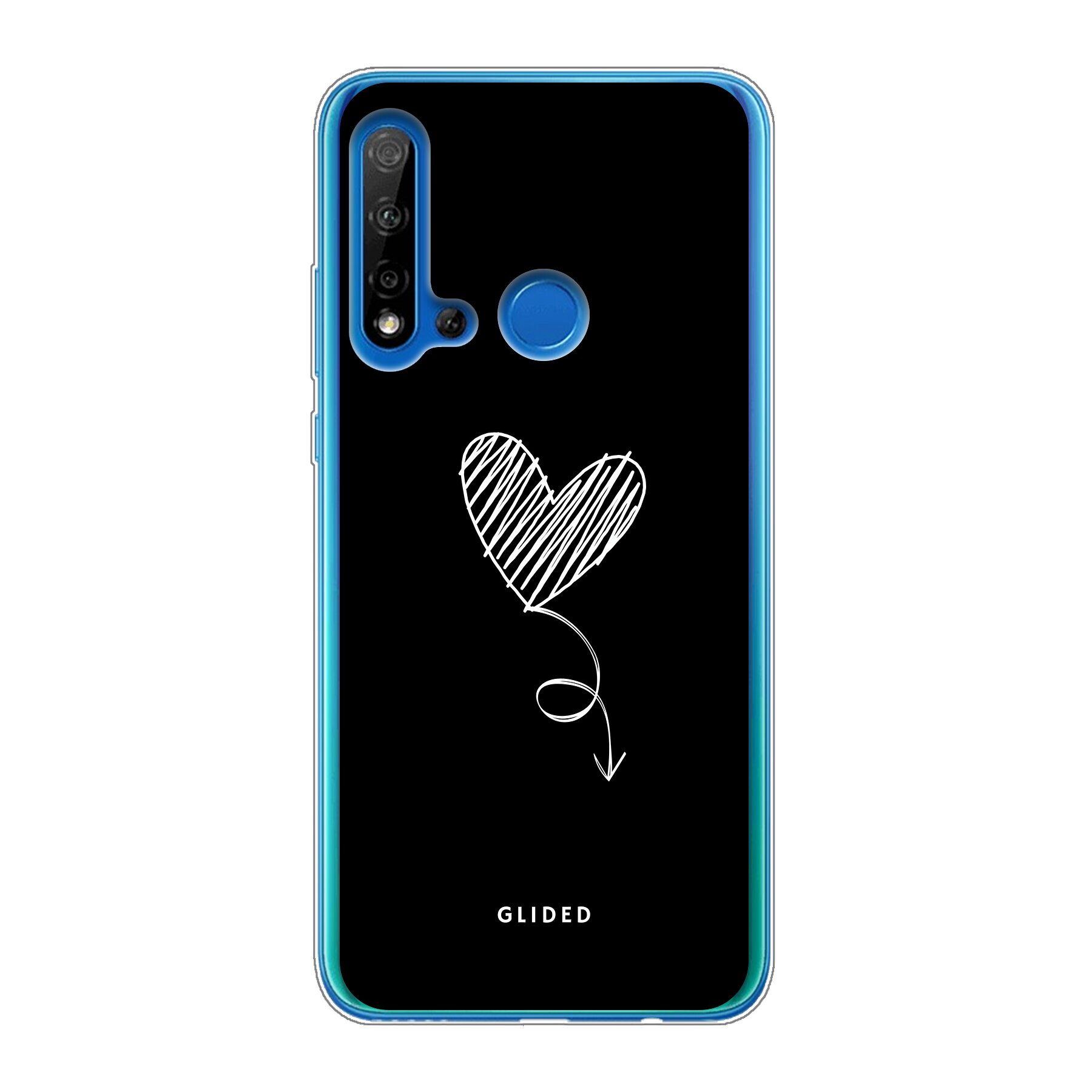 Dark Heart - Huawei P20 Lite 2019 Handyhülle