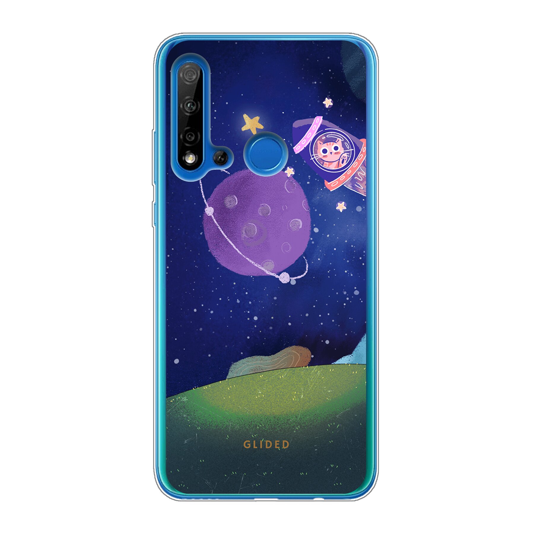 Galaxy Cat - Huawei P20 Lite 2019 Handyhülle