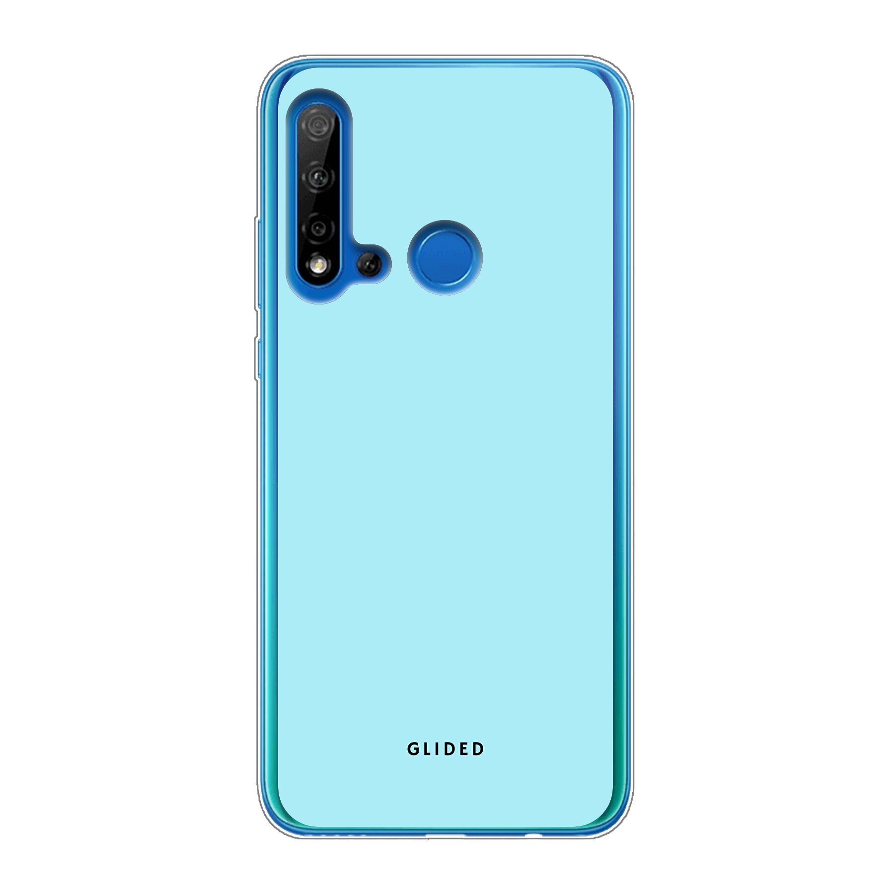 Turquoise Touch - Huawei P20 Lite 2019 Handyhülle