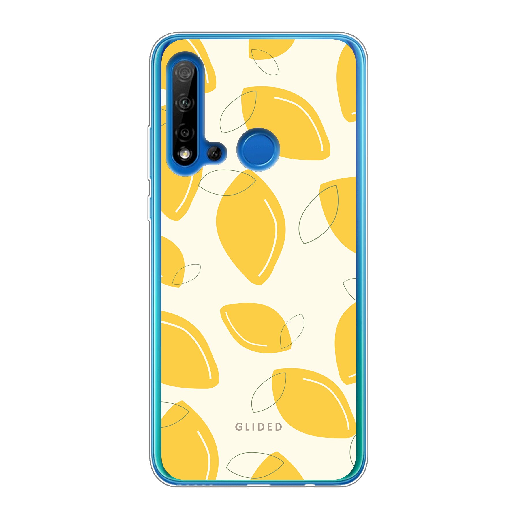Abstract Lemon - Huawei P20 Lite 2019 Handyhülle