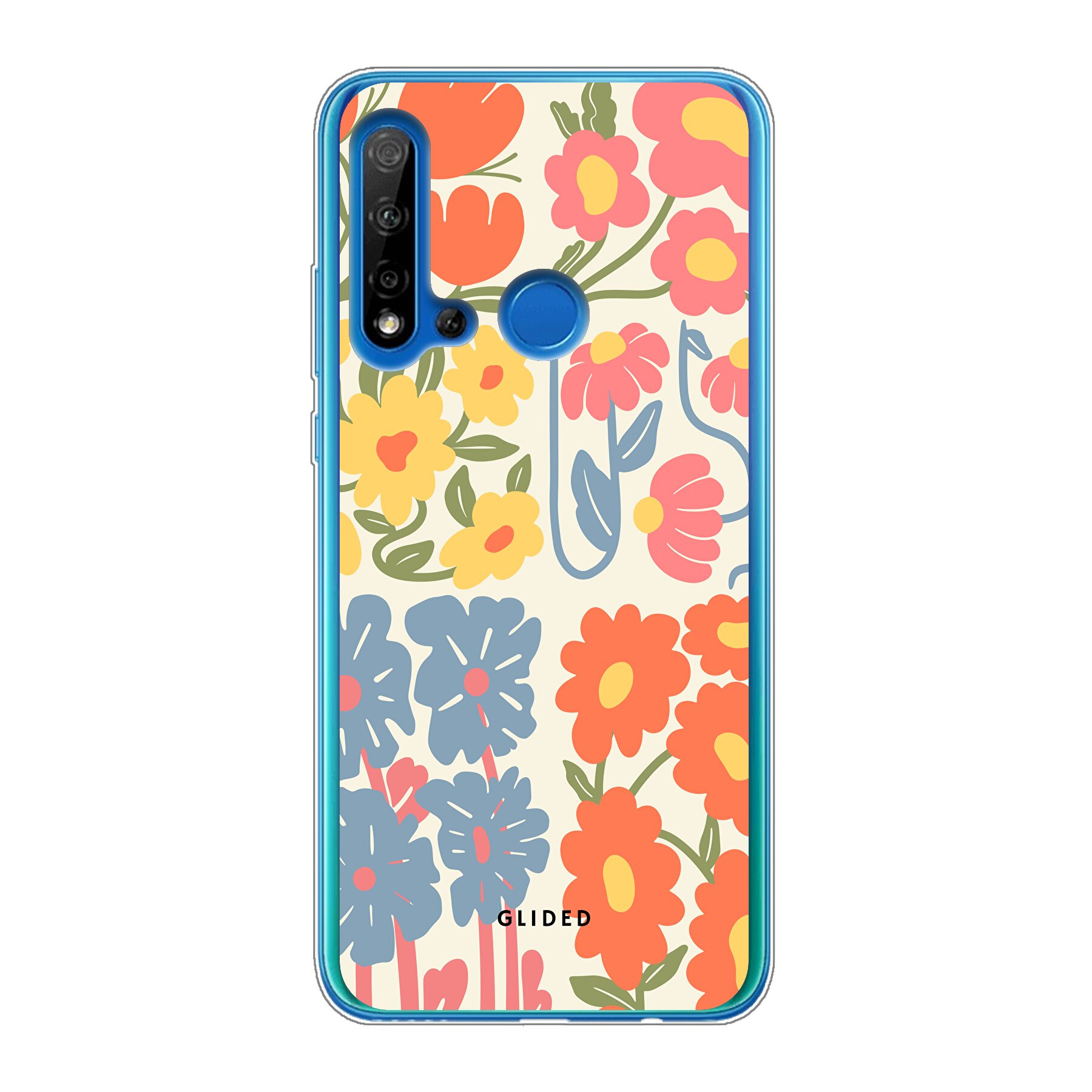 Colorful Flowy - Huawei P20 Lite 2019 Handyhülle