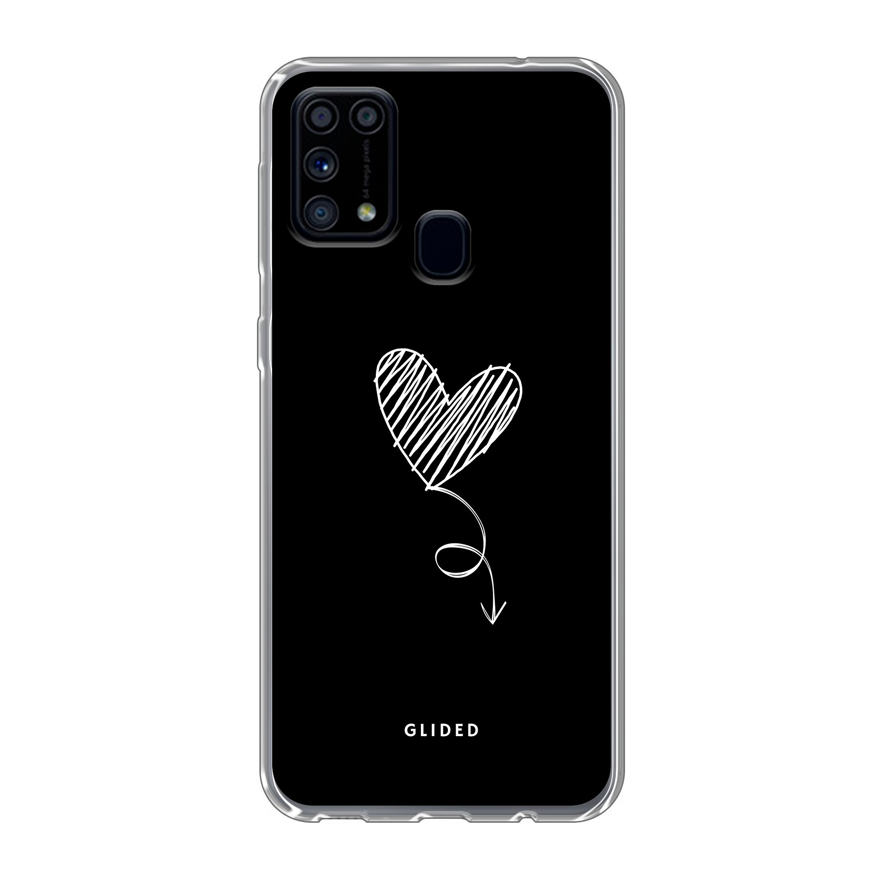 Produktbild Dark Heart - Samsung Galaxy M31 Handyhülle