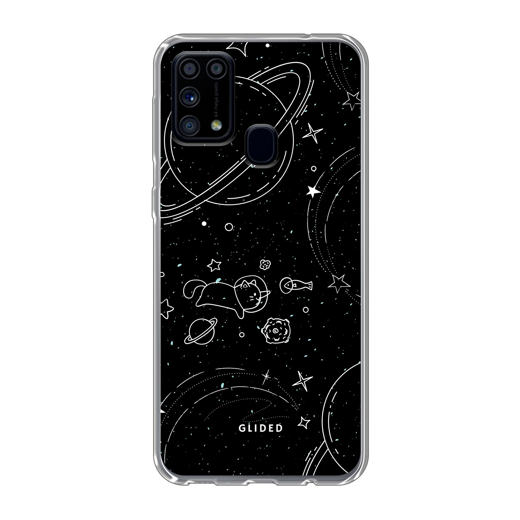 Produktbild Cosmic Cat - Samsung Galaxy M31 Handyhülle