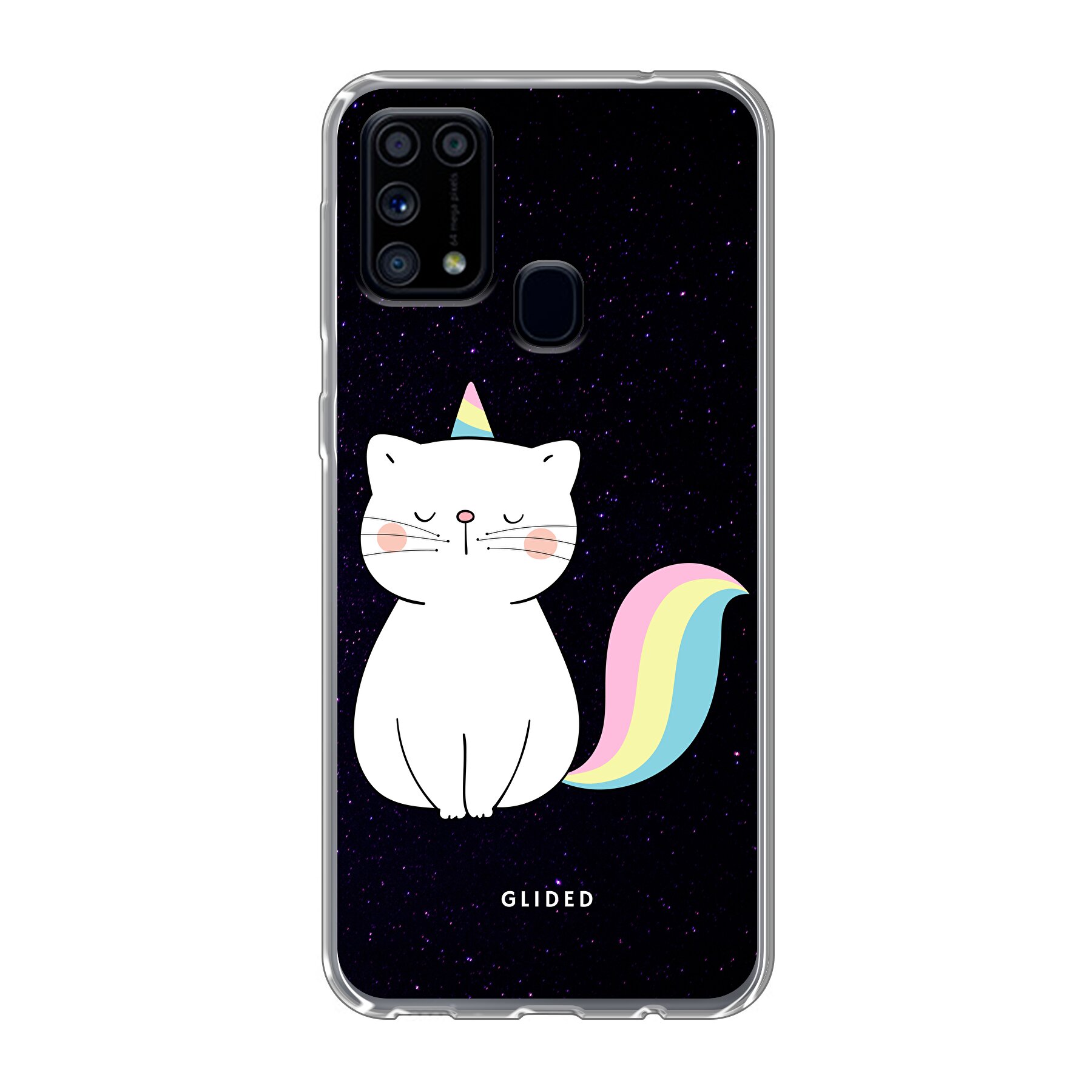 Produktbild Unicorn Cat - Samsung Galaxy M31 Handyhülle