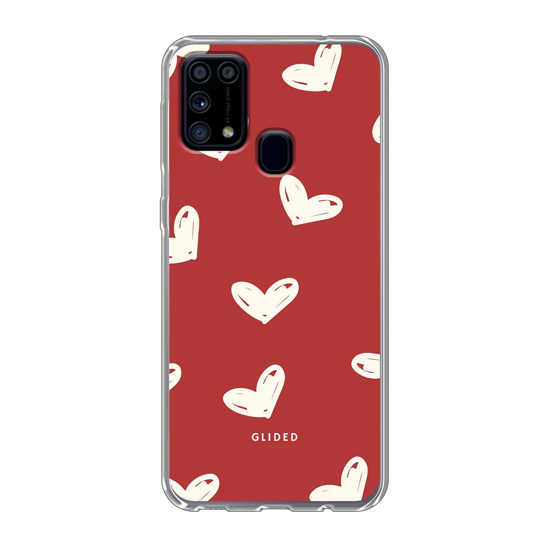 Produktbild Red Love - Samsung Galaxy M31 Handyhülle