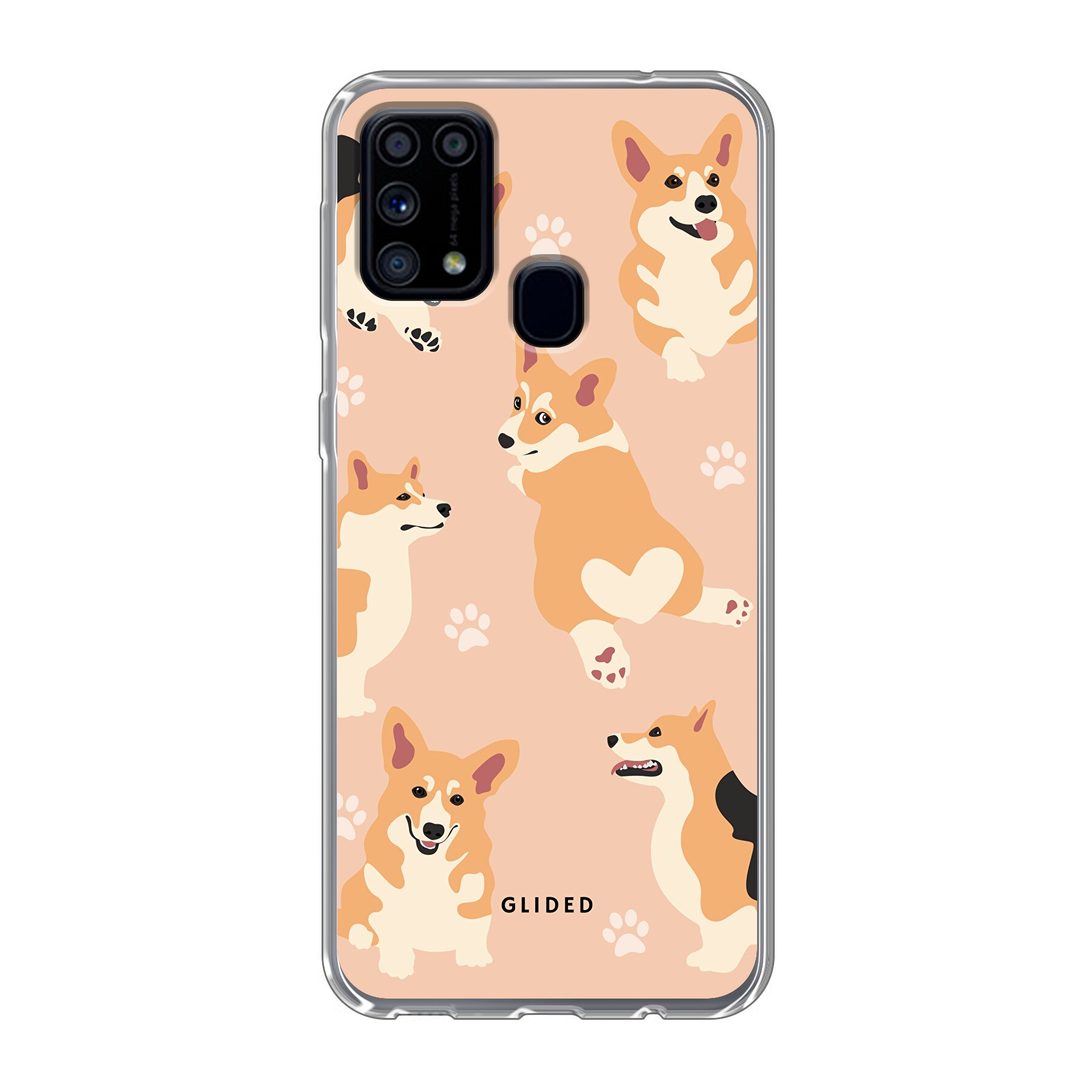 Produktbild Corgi Love - Samsung Galaxy M31 Handyhülle