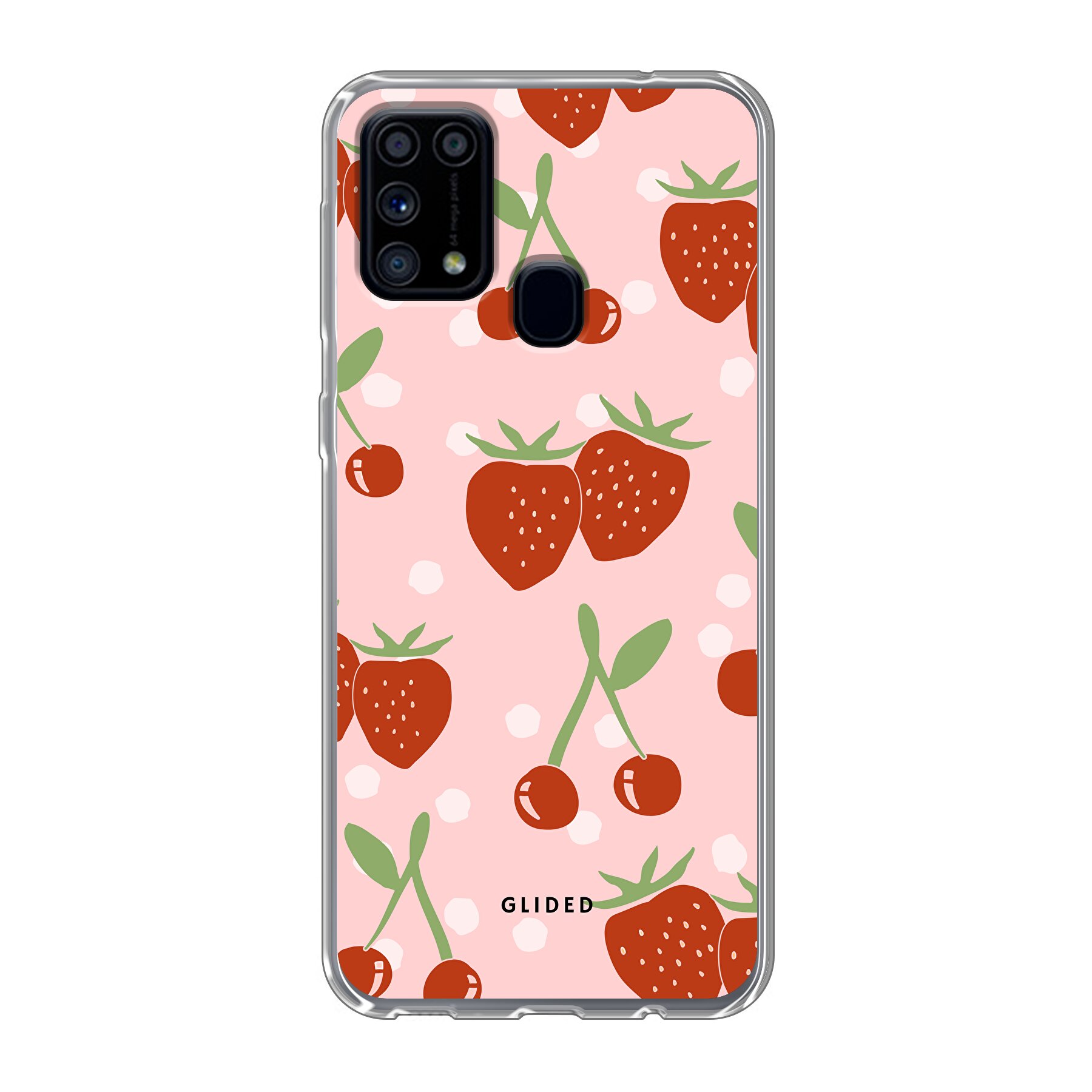 Produktbild Cherry meets Strawberry - Samsung Galaxy M31 Handyhülle