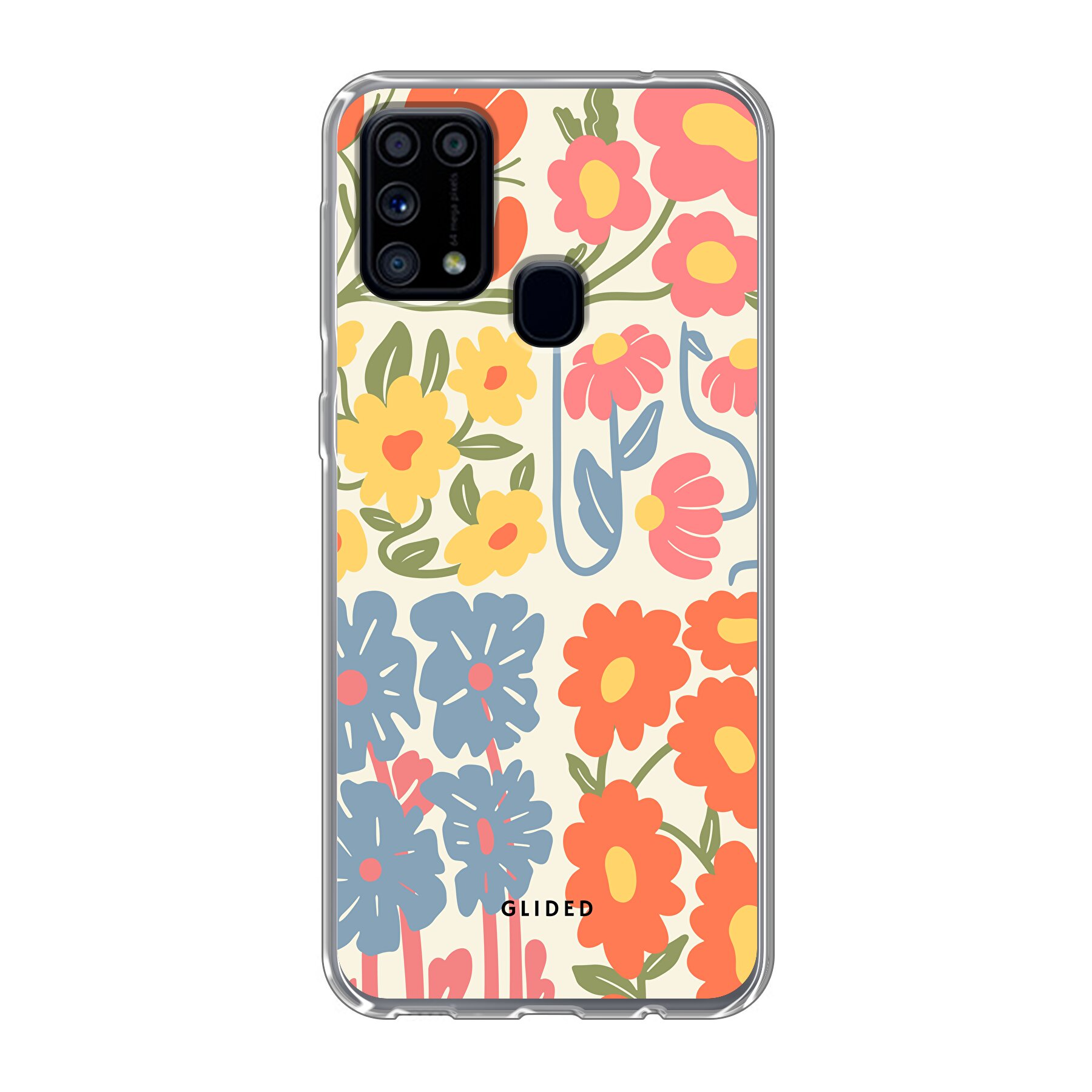 Produktbild Colorful Flowy - Samsung Galaxy M31 Handyhülle