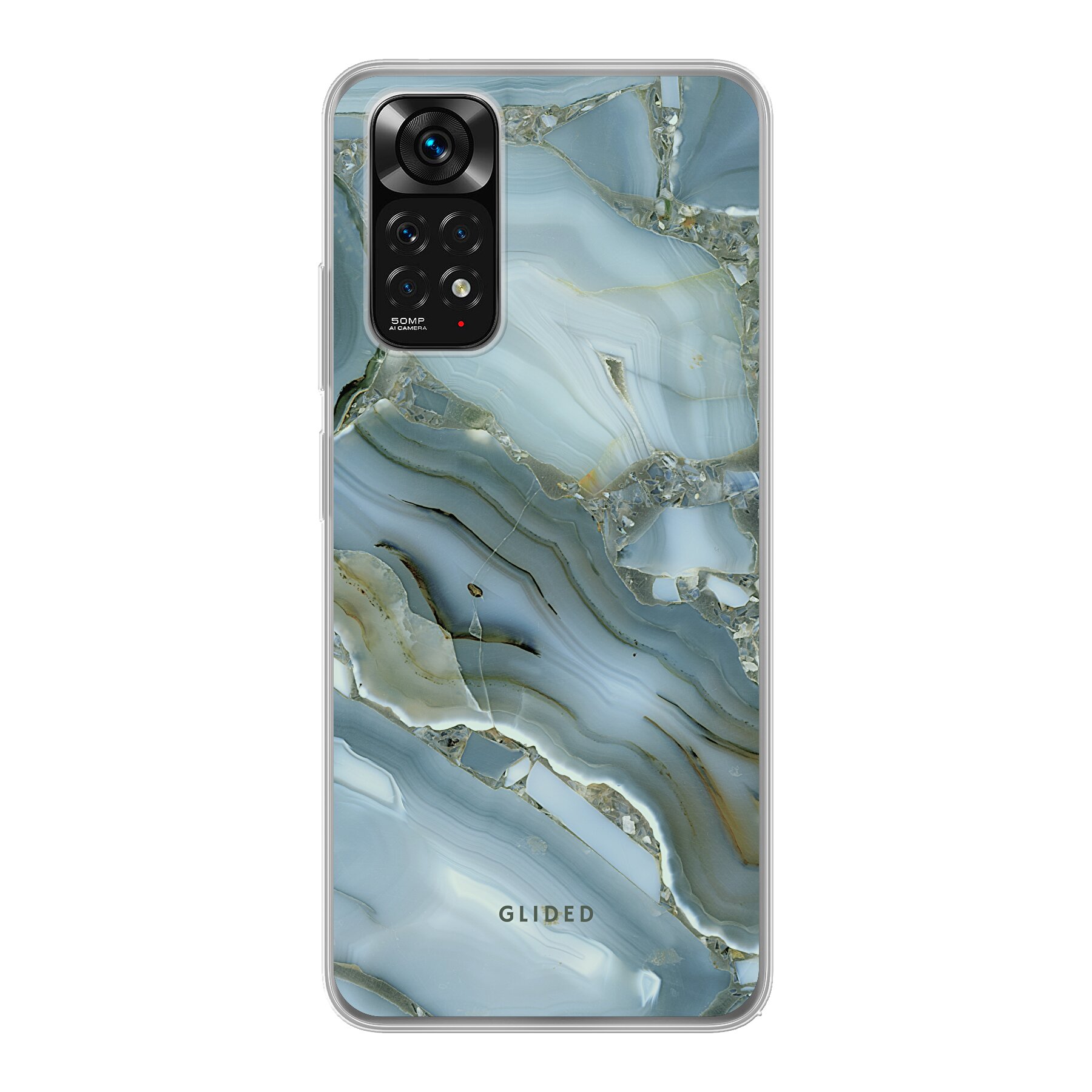Produktbild Green Marble - Xiaomi Redmi Note 11 Handyhülle