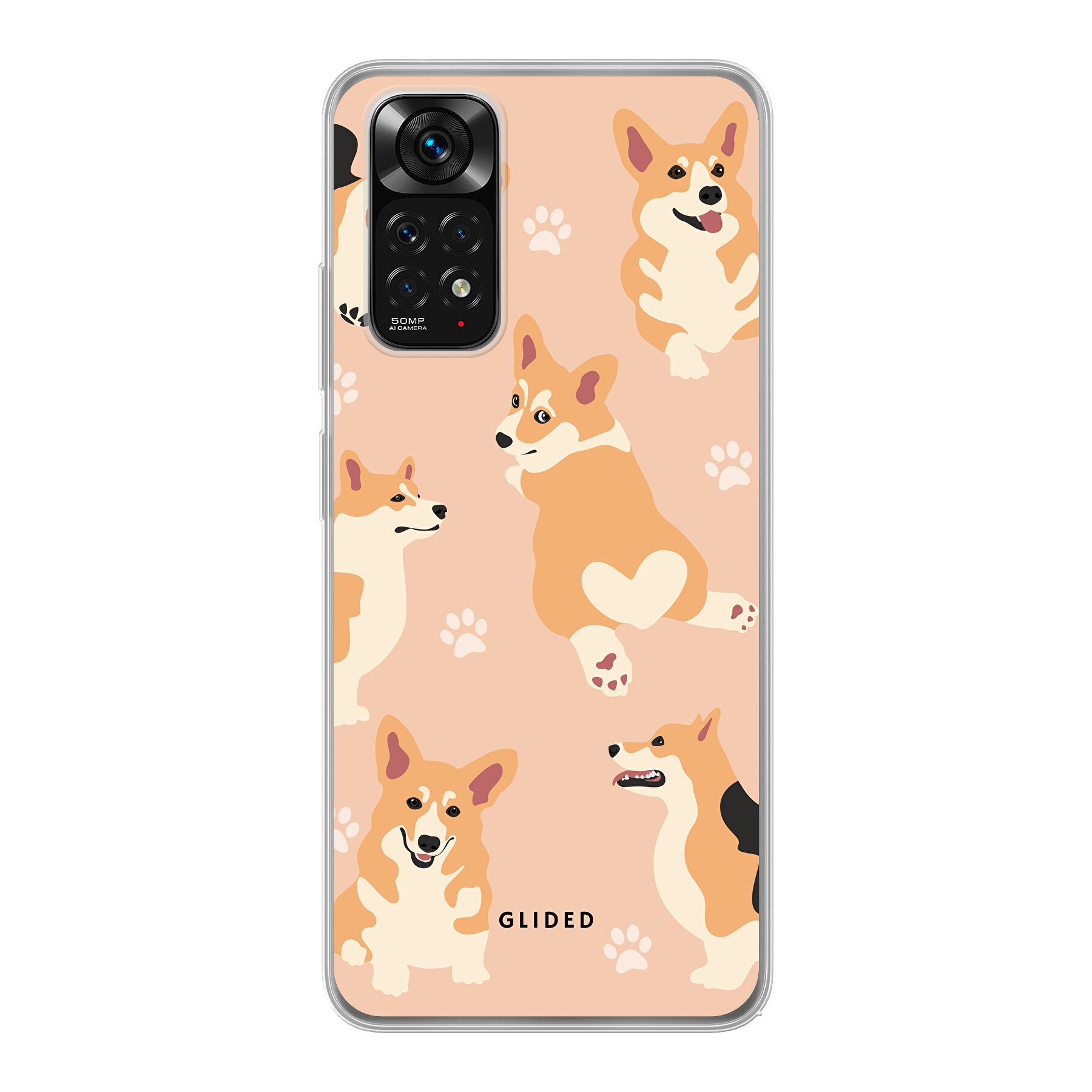 Produktbild Corgi Love - Xiaomi Redmi Note 11 Handyhülle
