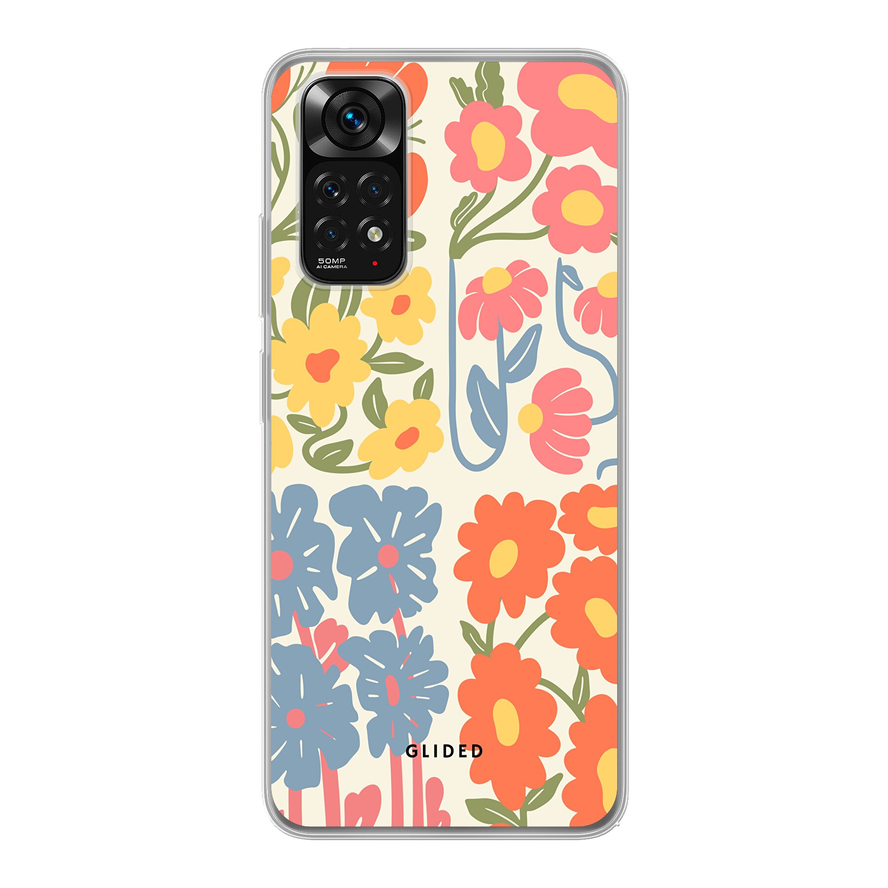 Produktbild Colorful Flowy - Xiaomi Redmi Note 11 Handyhülle